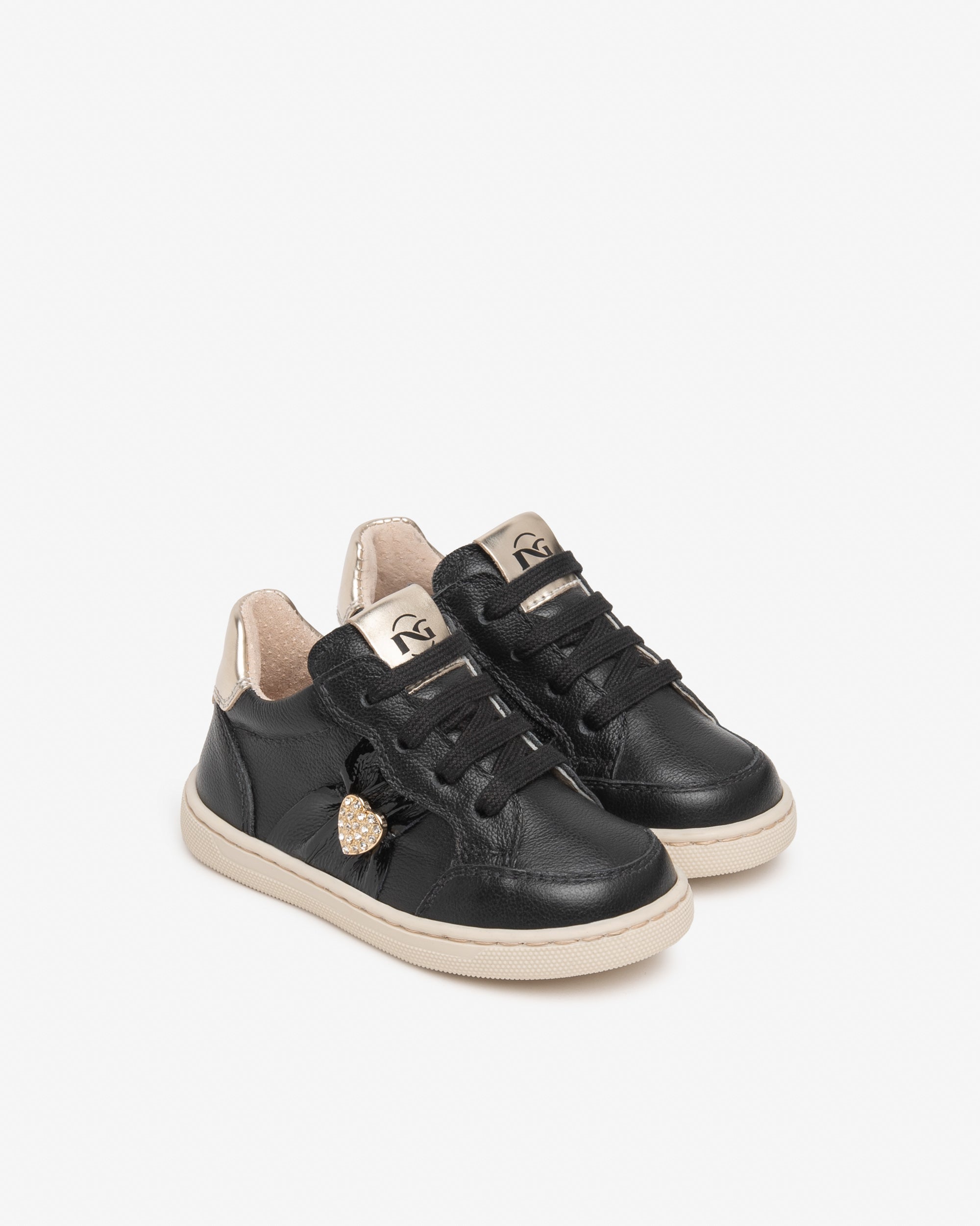Nero Giardini Sneakers baskets fille cuir zip 24