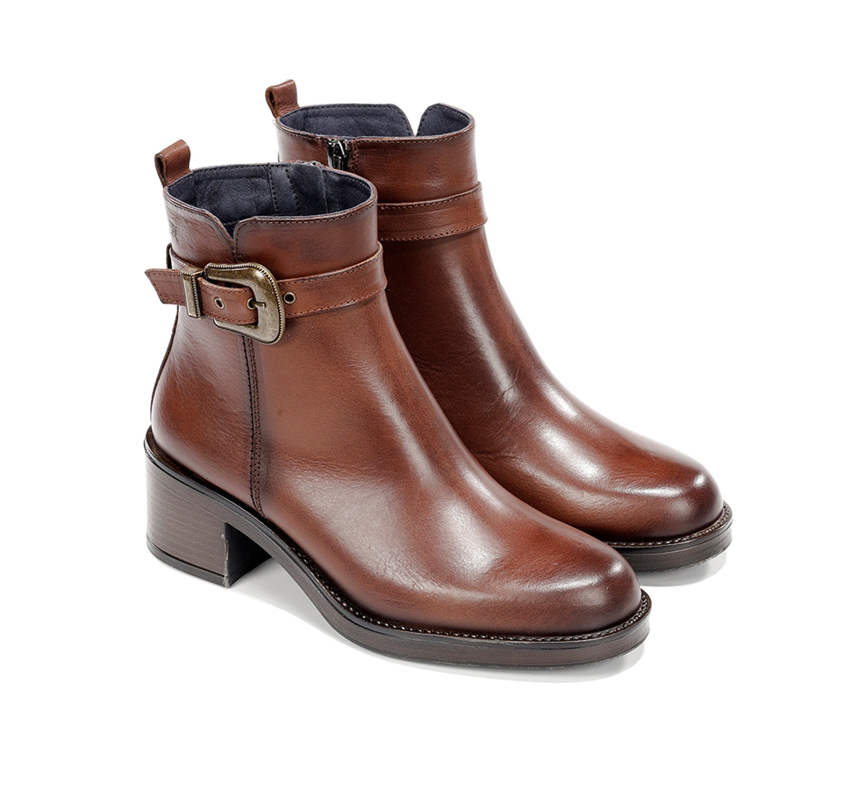 Dorking by Fluchos Linet D9801 bottines femme marron