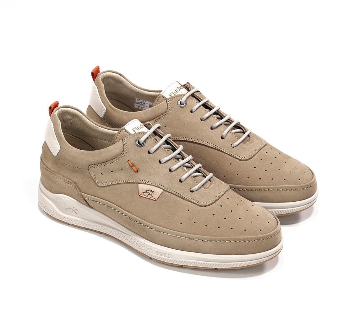 Fluchos Kadir F2447 Baskets Homme Taupe Léger