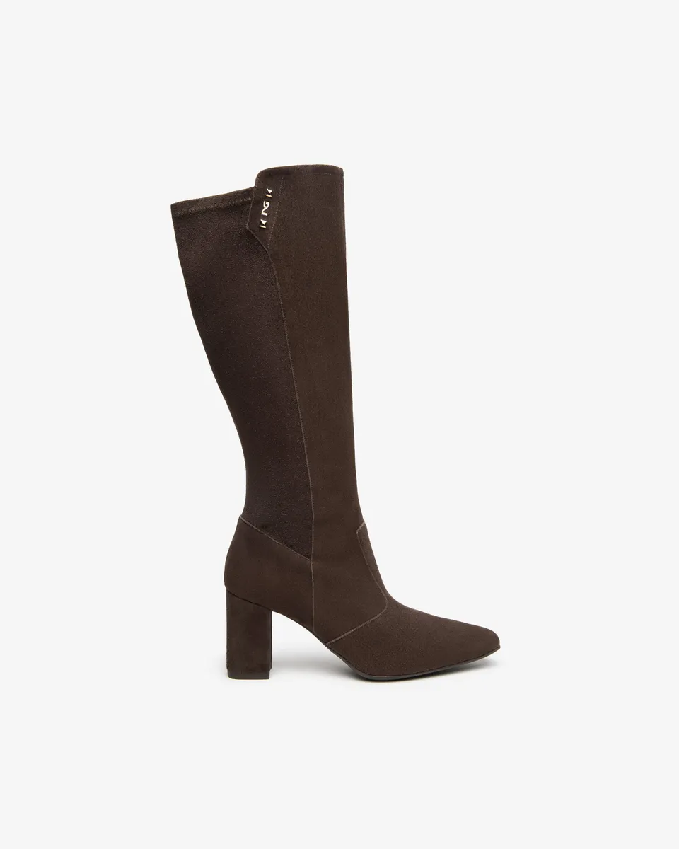 Nero Giardini Boots bottes daim talon 75 mm 38