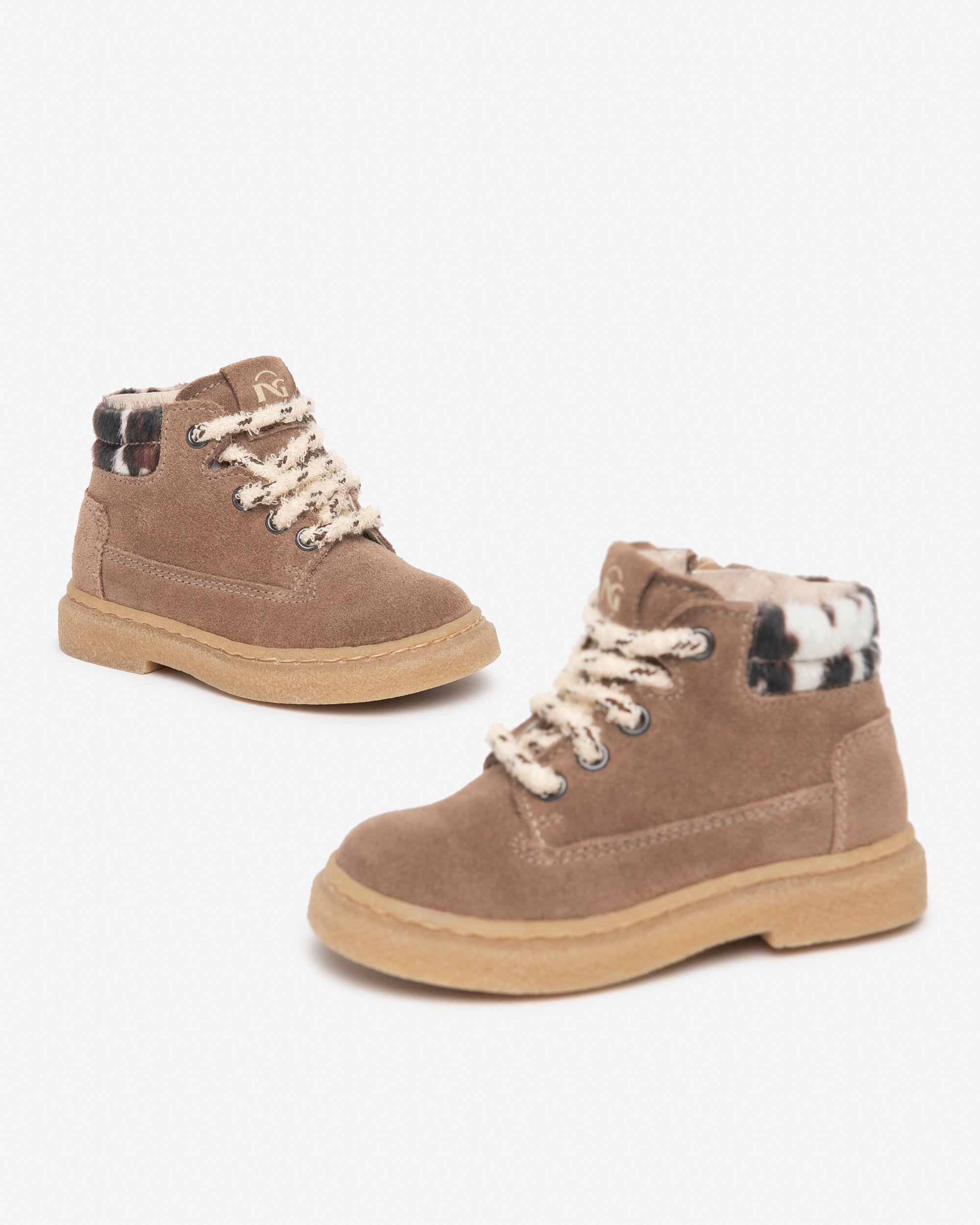 Nero Giardini Ankle Boots bottines fille daim léopard