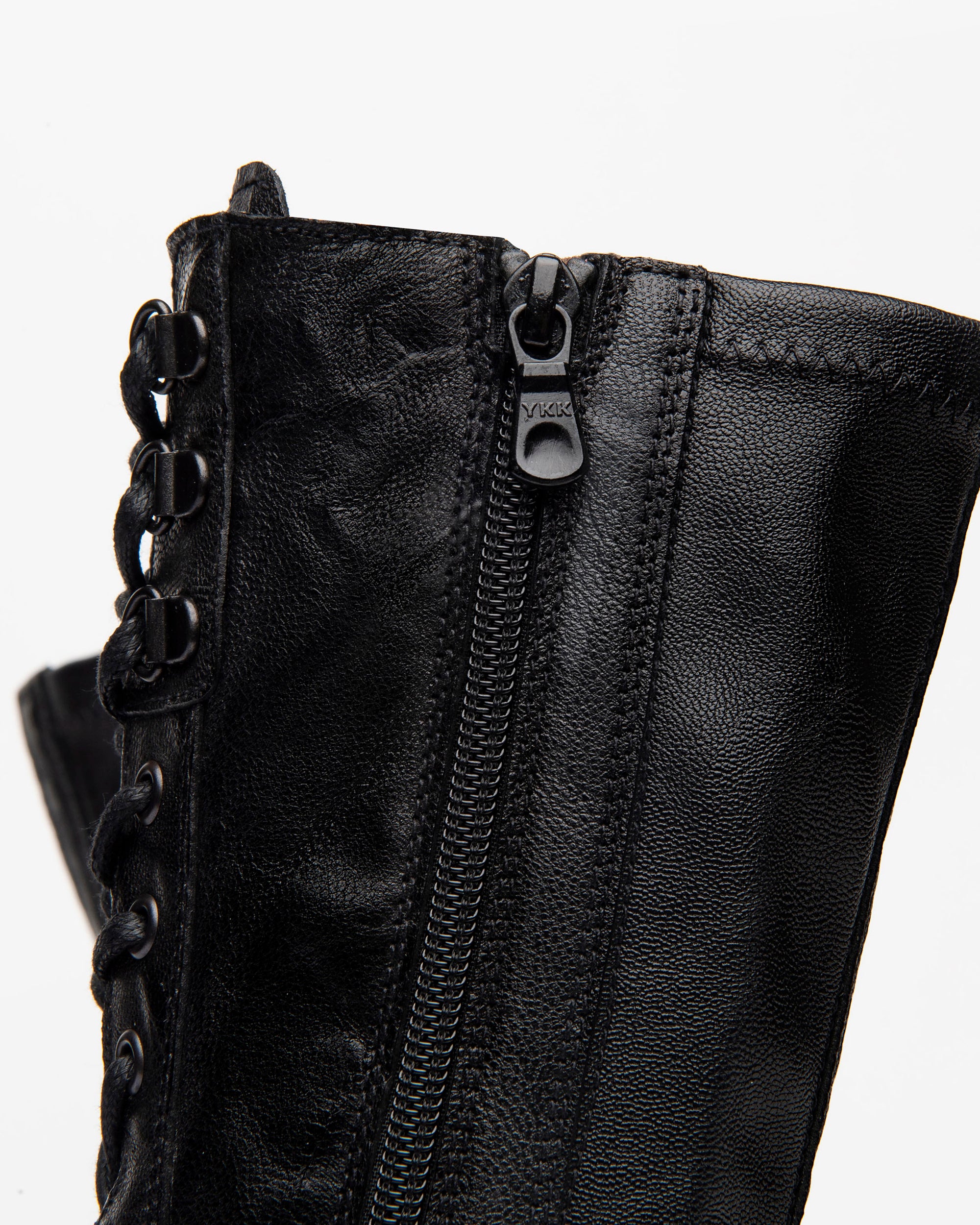 Nero Giardini Boots Bottes Cuir Femme Lacets Zip