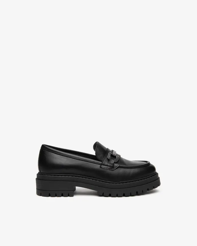 Nero Giardini Loafers Mocassins Cuir Femme Talon 40mm