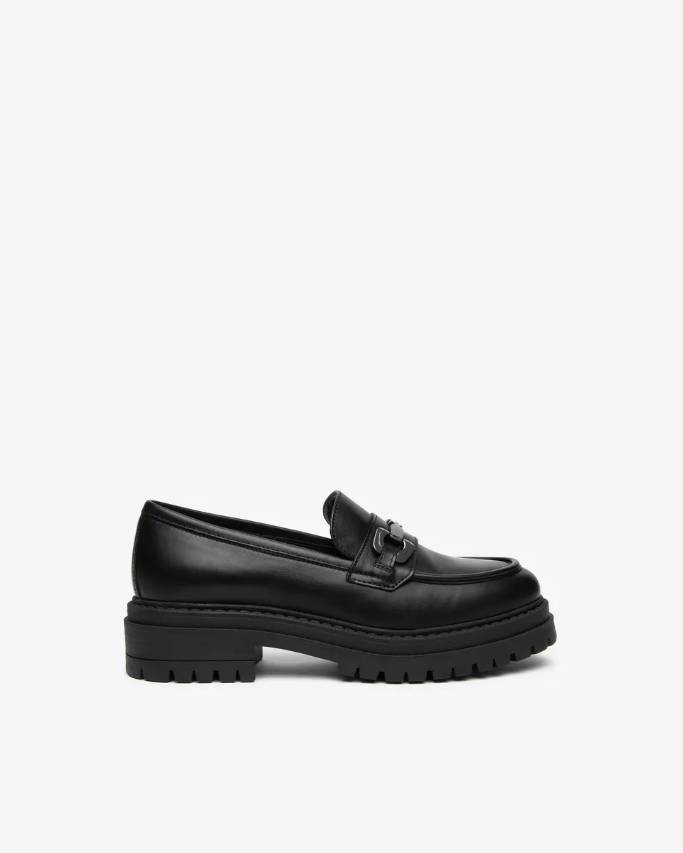 Nero Giardini Loafers Mocassins Cuir Femme Talon 40mm