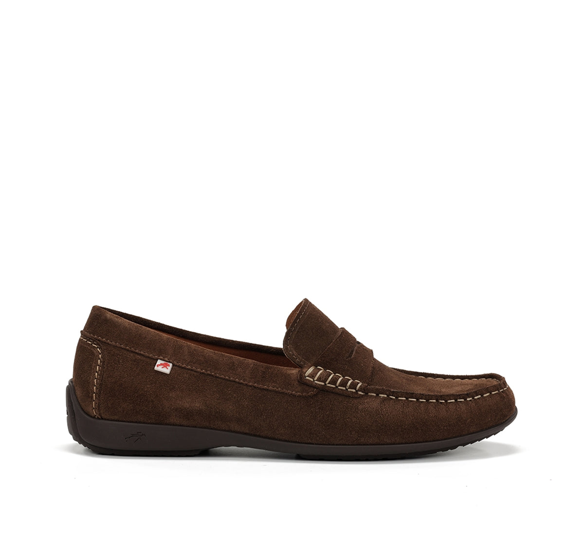Fluchos Samoa F2207 mocassin homme marron souple