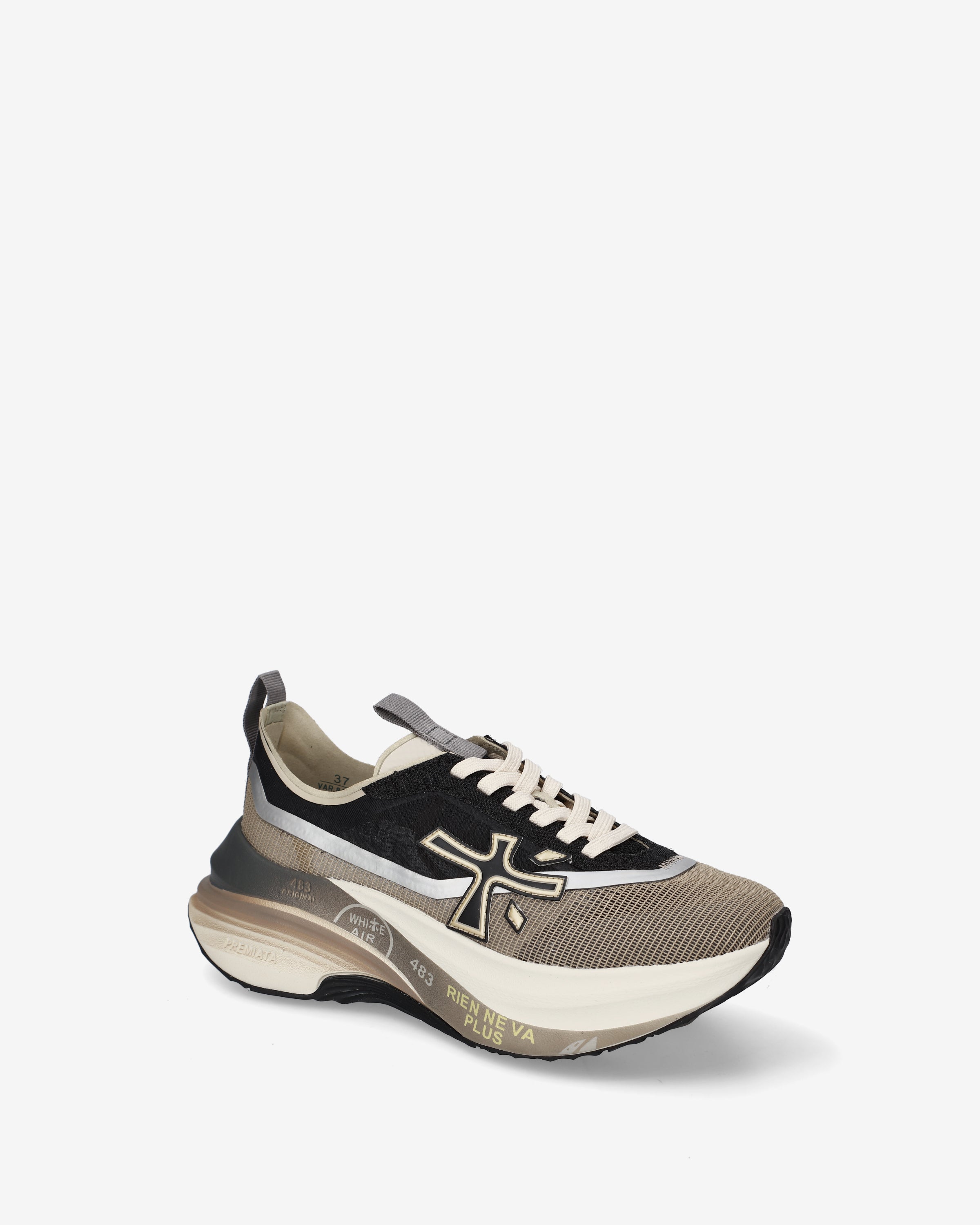 Premiata Hill 0.1 8586 Basket Beige Femme