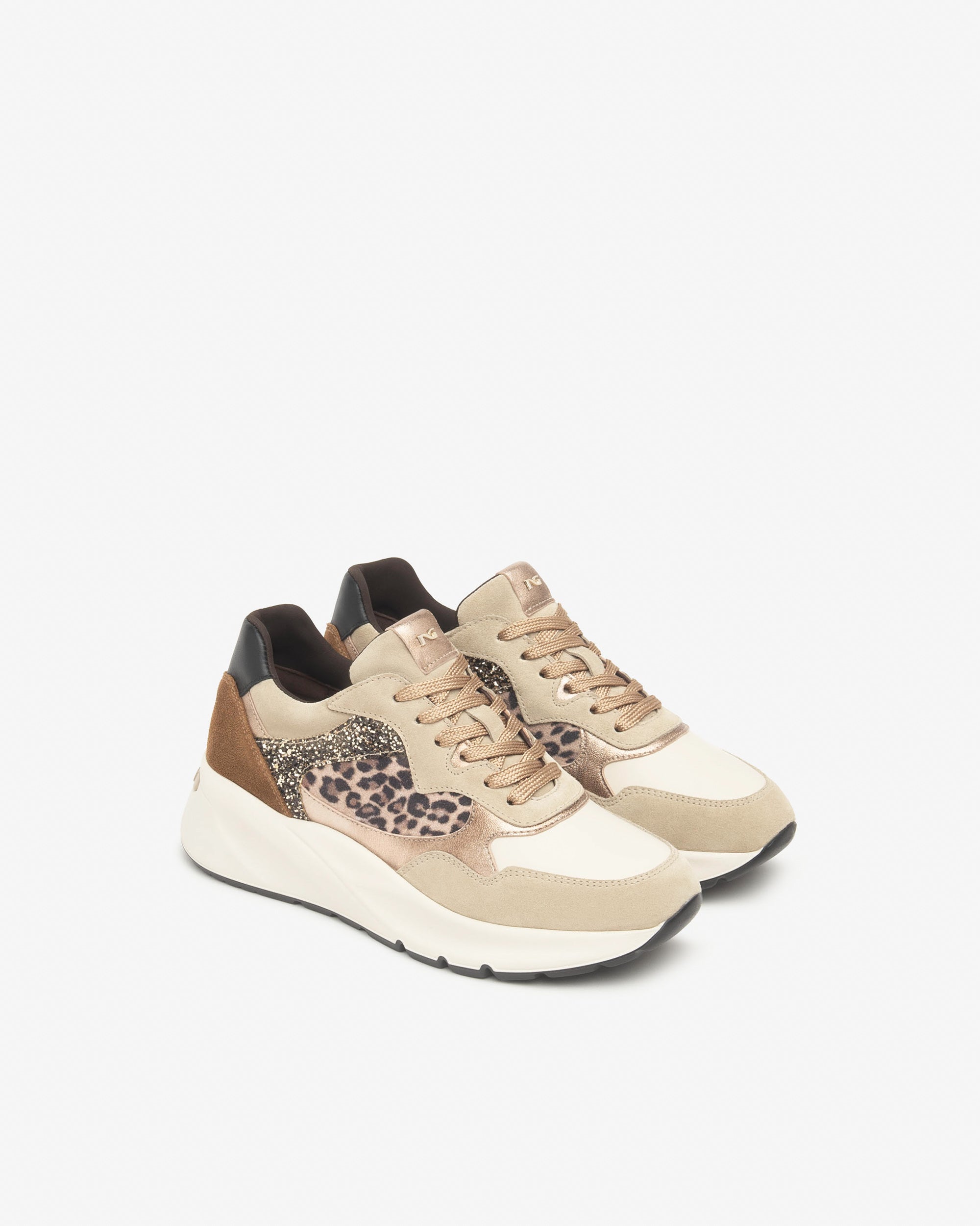 Nero Giardini Sneakers baskets daim cuir femme