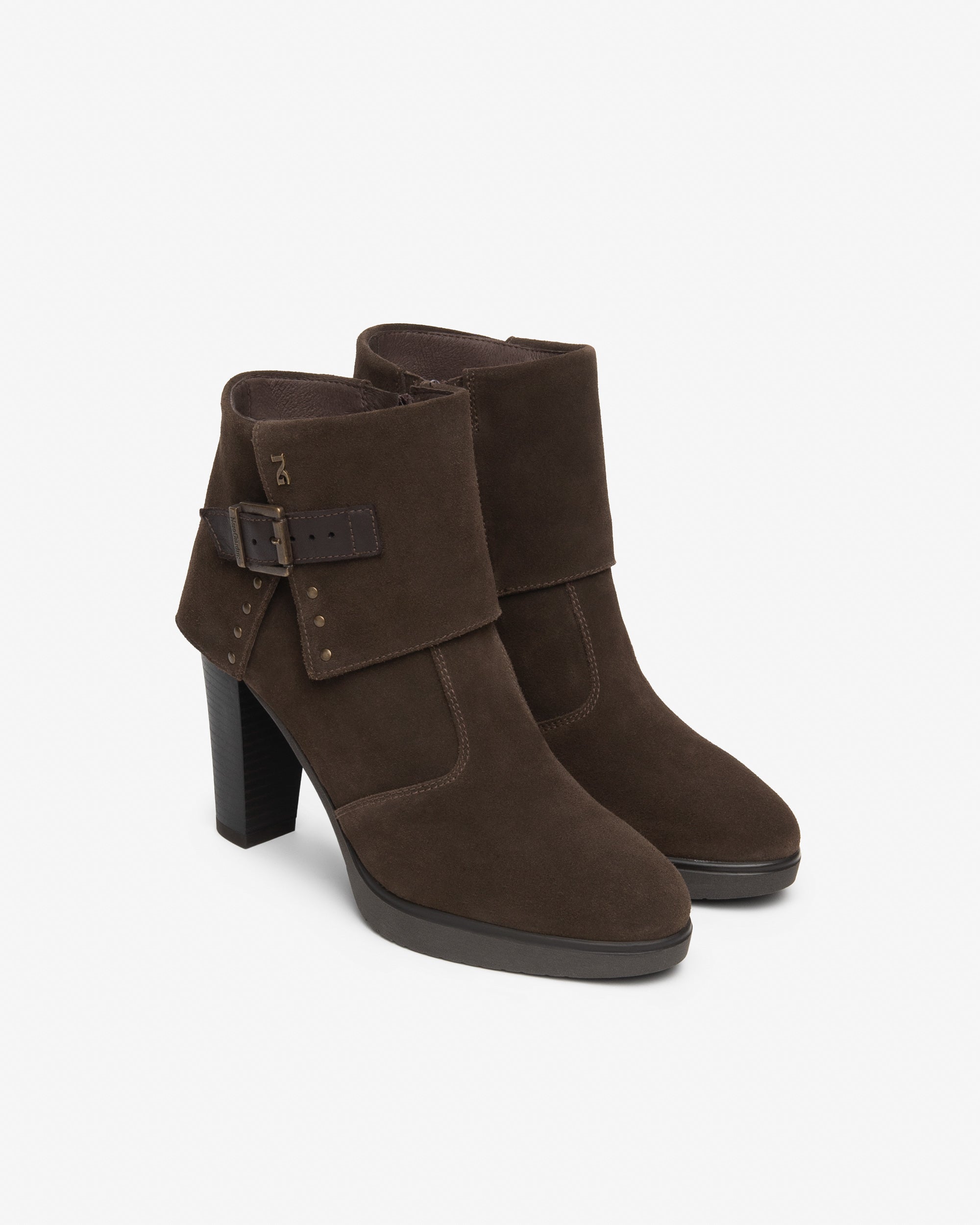 Nero Giardini Ankle Booties bottines femme daim pointure 37