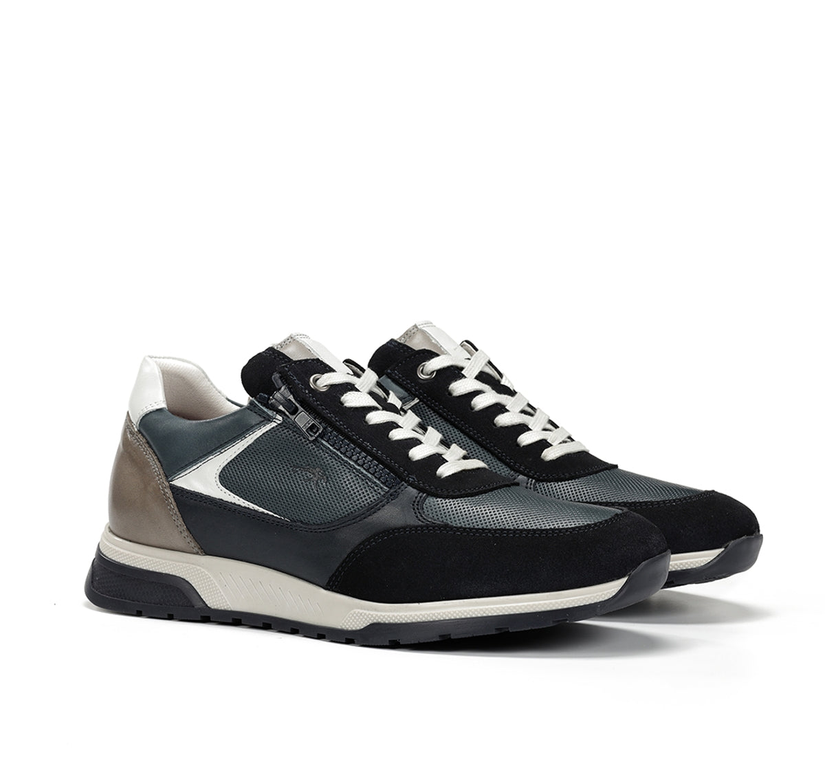 Fluchos Louis F2191 basket bleue homme cuir