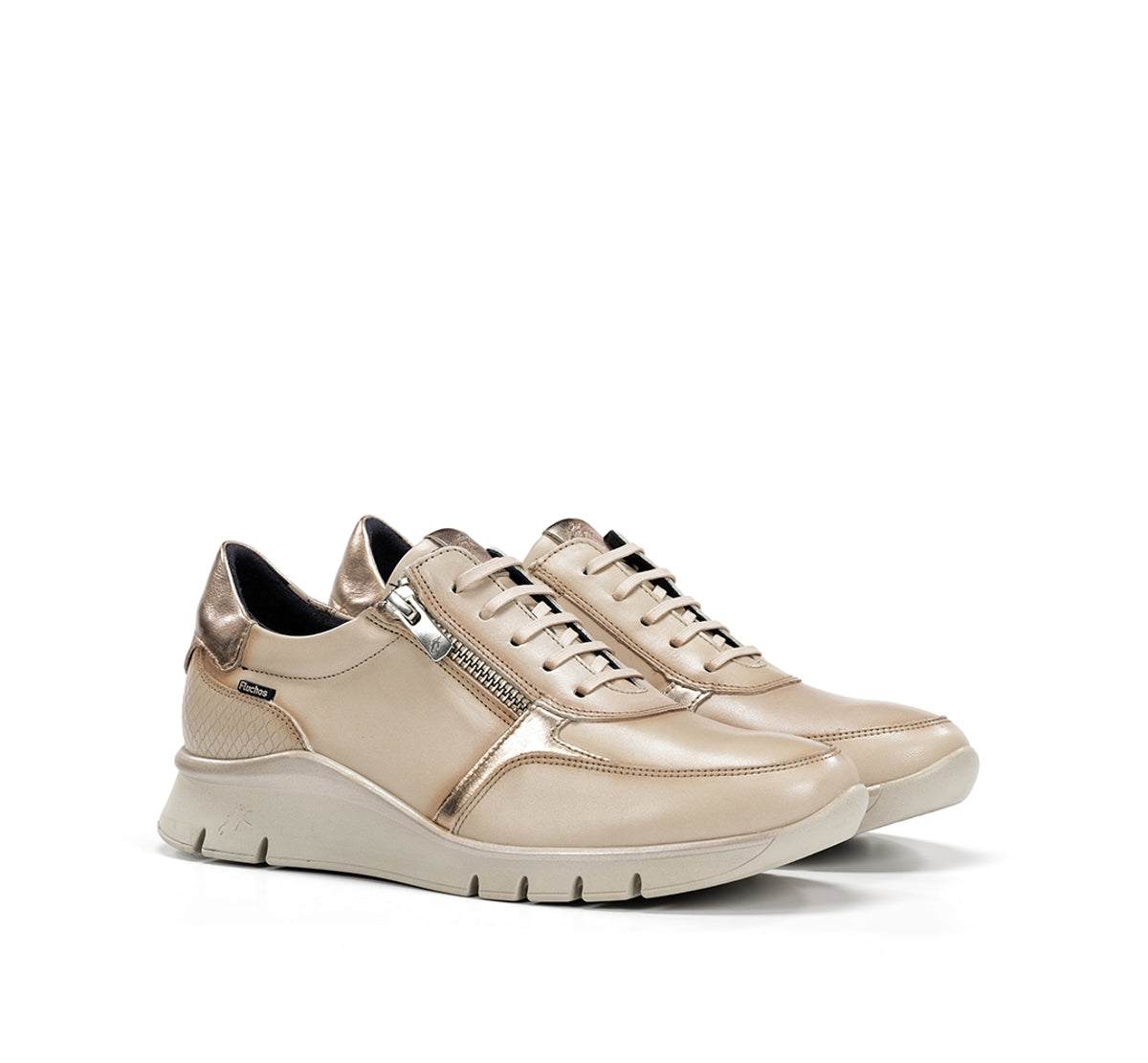Fluchos Union F2070 baskets blanches femme confort