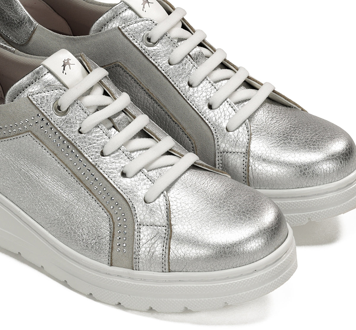 Fluchos Aqua F1997 basket compensée argent femme