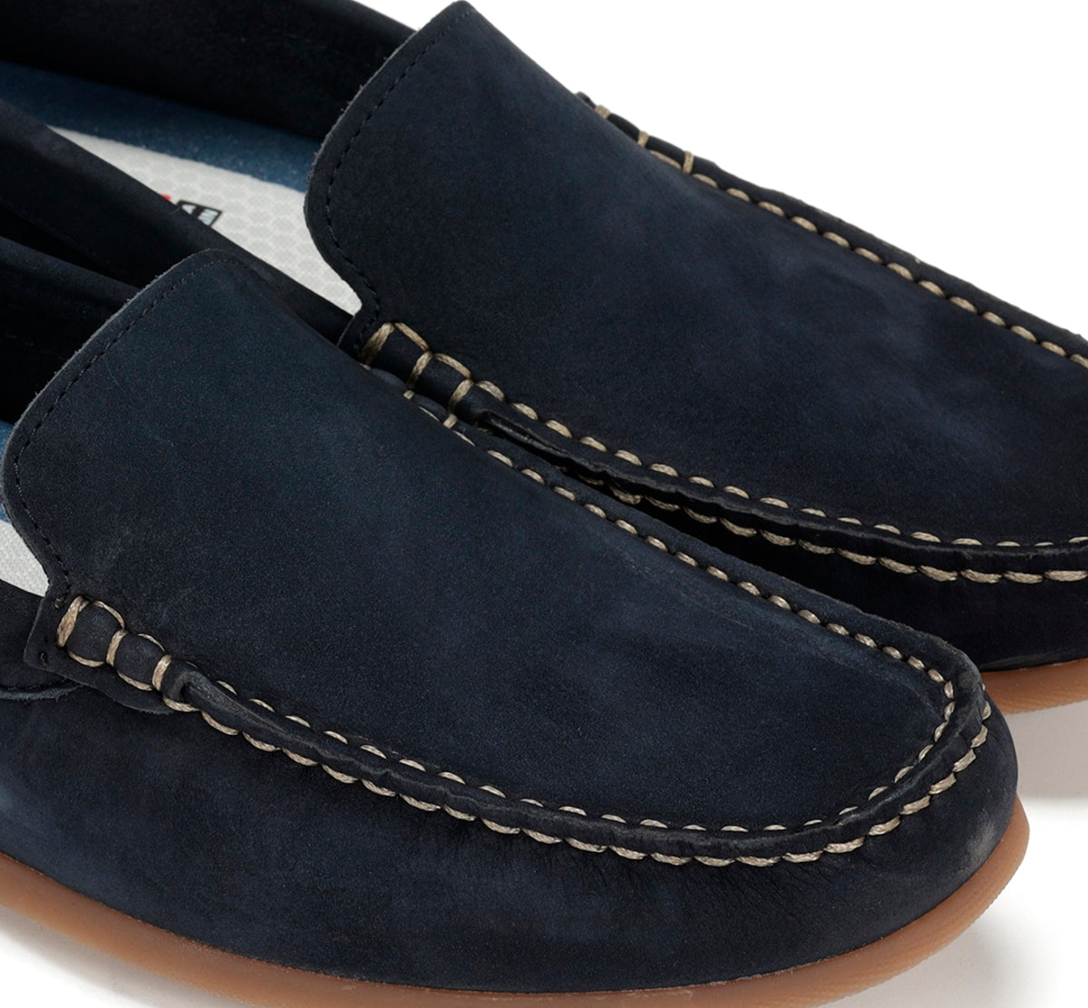 Fluchos Troy F1729 mocassin homme bleu léger
