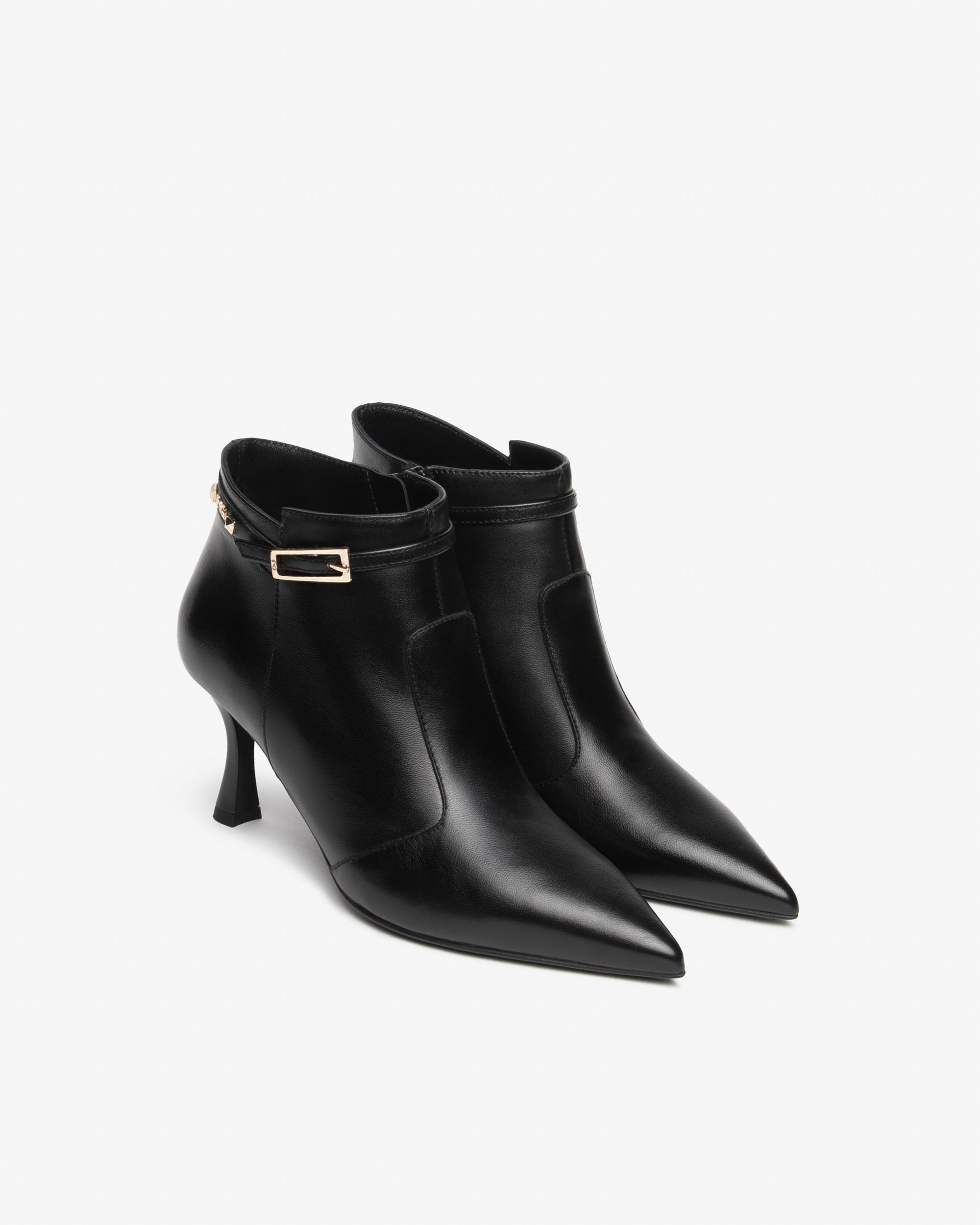 Nero Giardini Ankle Booties bottines cuir talon 75