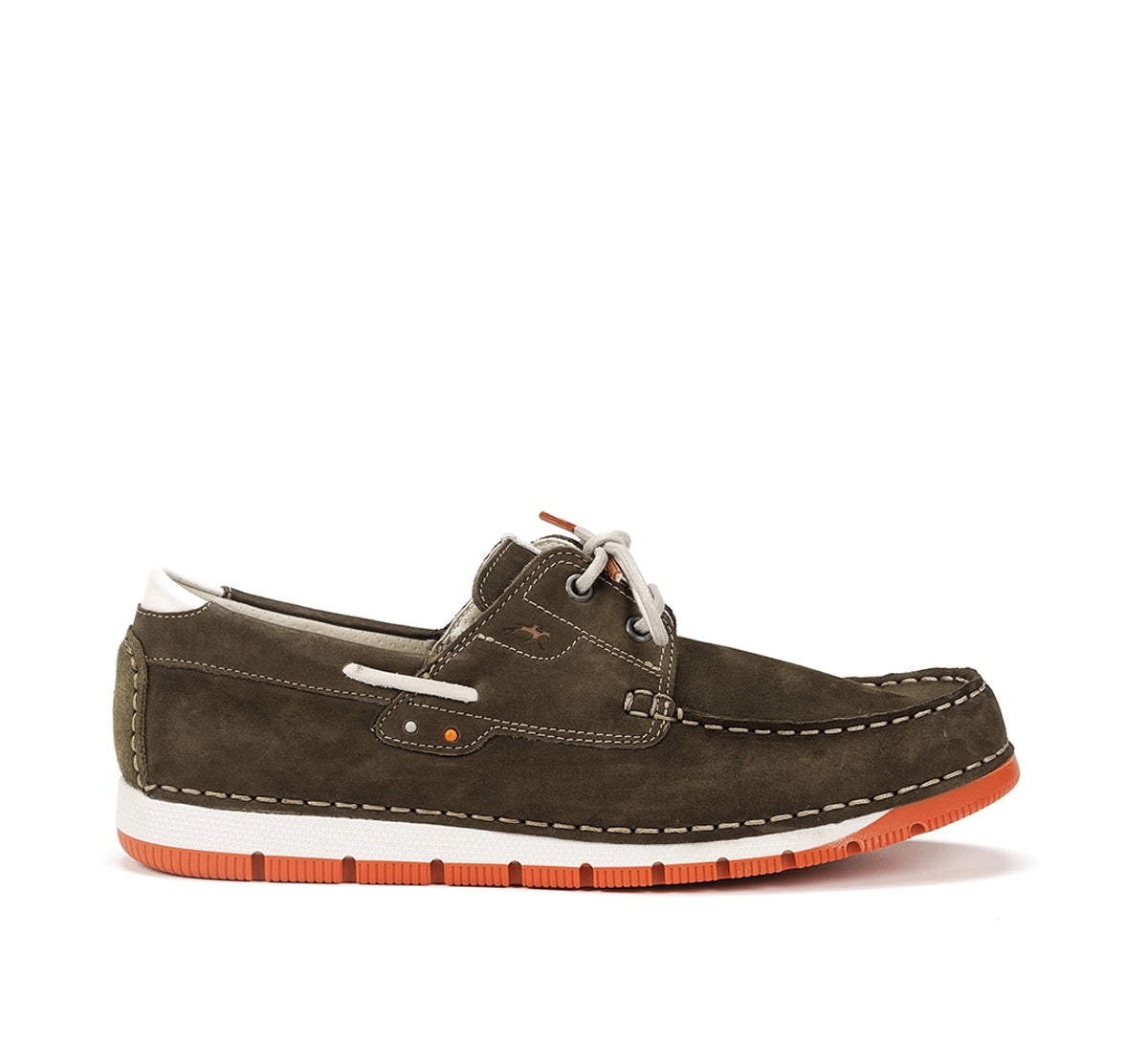 Fluchos Náuticos Andrey F1448 chaussures bateau vertes cuir