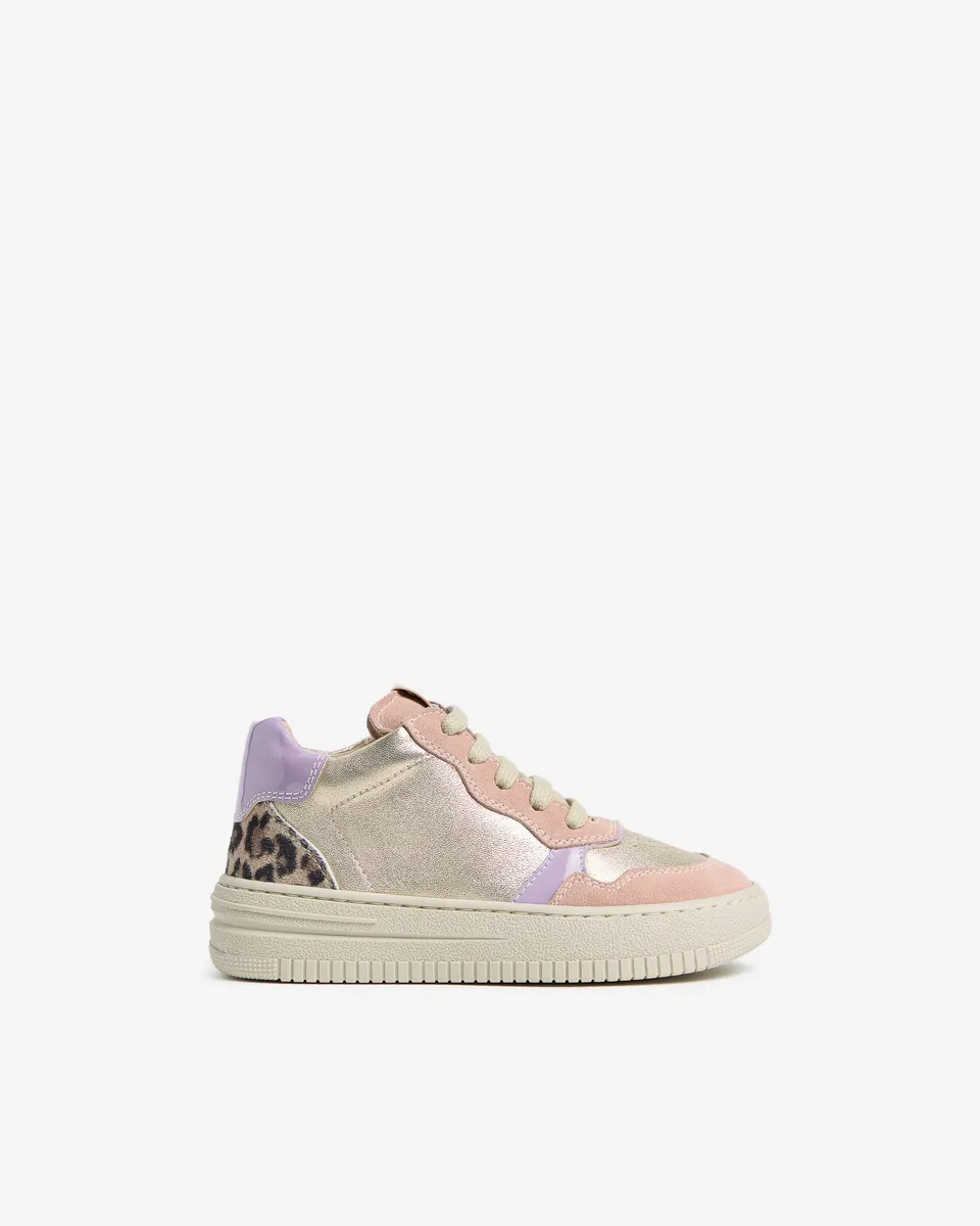 Nero Giardini Sneakers baskets fille junior cuir scratch