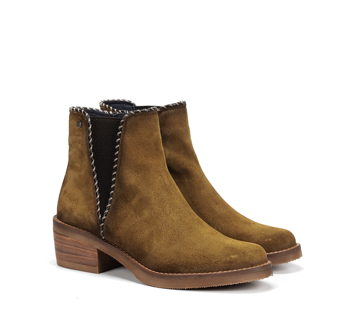 Dorking by Fluchos Layla D9545 bottine femme verte