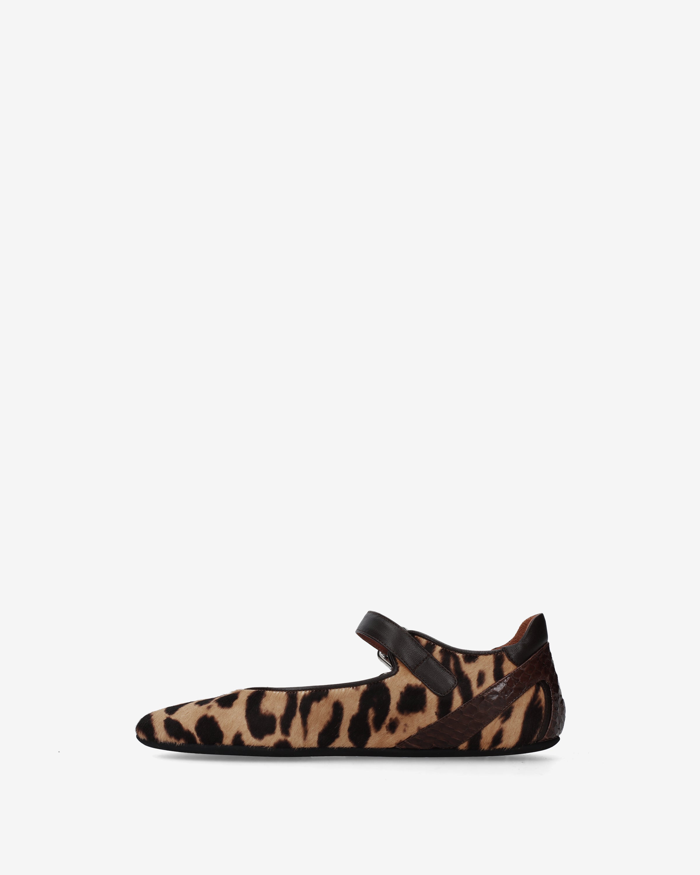 Premiata Mary Jane ballerines léopard boucle