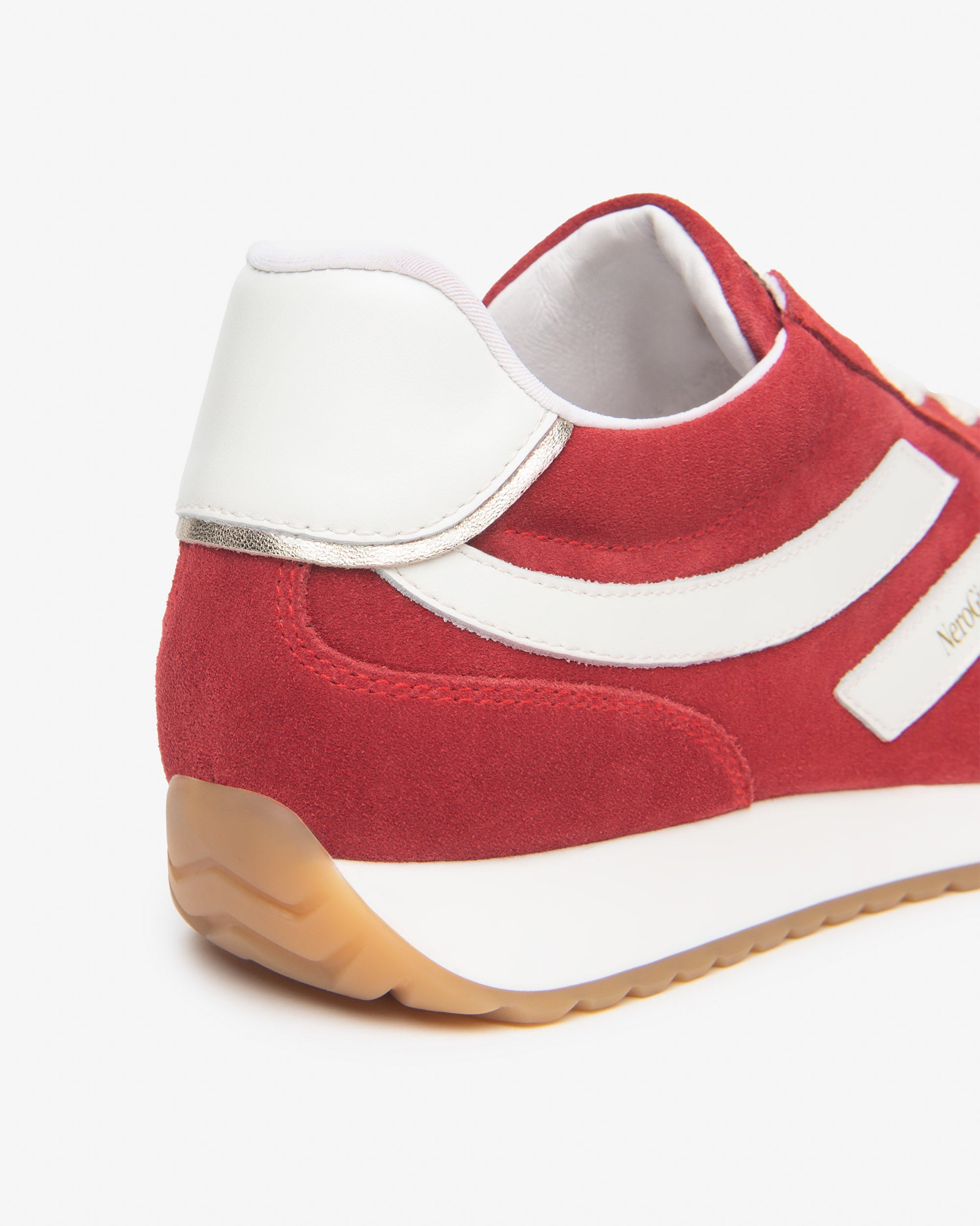 Nero Giardini Sneakers cuir et daim femme 38