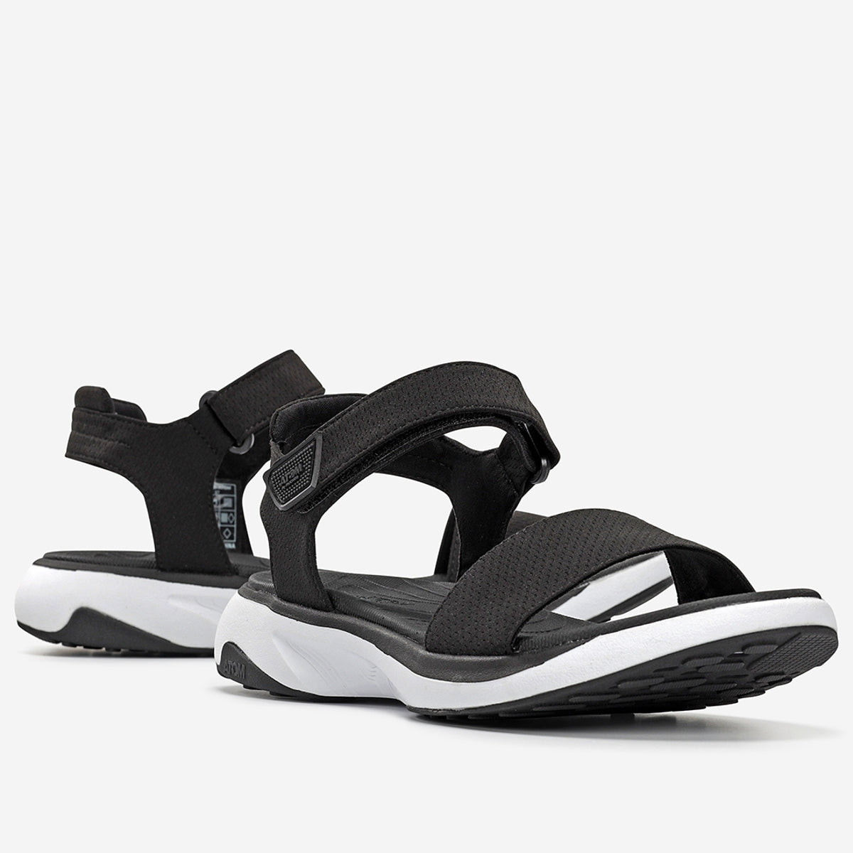 Atom Energy AT183 sandales noires sport femme
