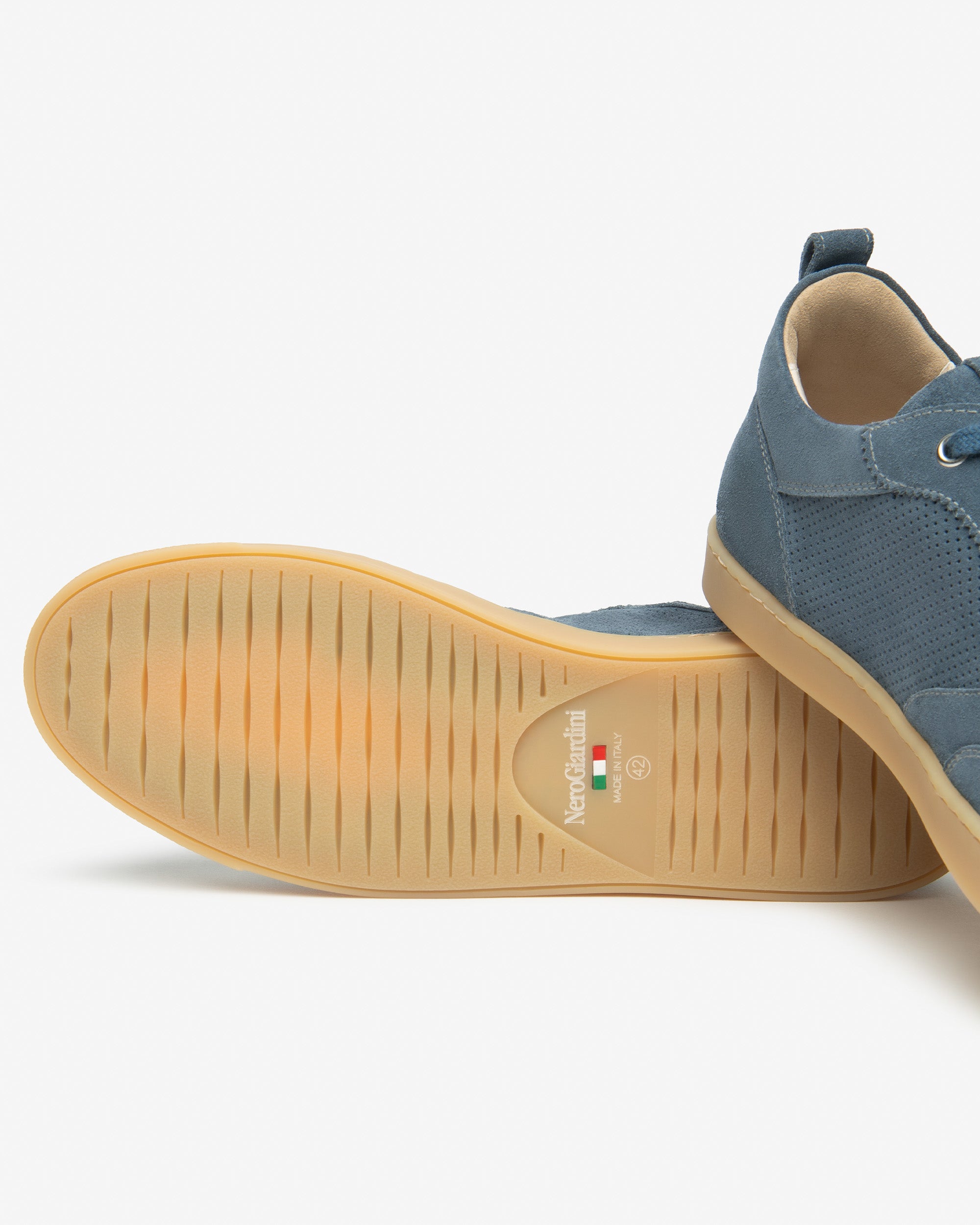 Nero Giardini Sneakers baskets daim homme été 43