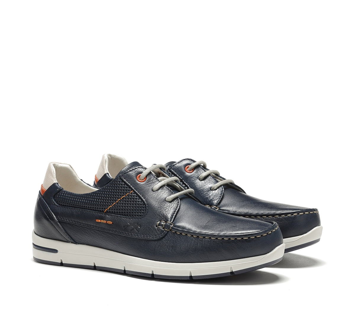 Fluchos Yannic F1695 chaussure homme bleu à lacets
