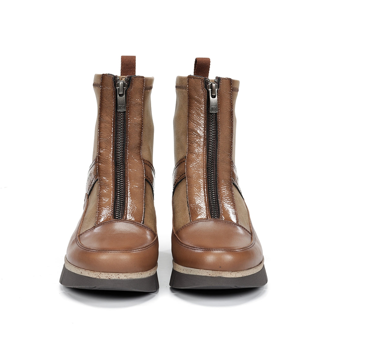 Fluchos Dorking India D9331 bottines femme marron cuir