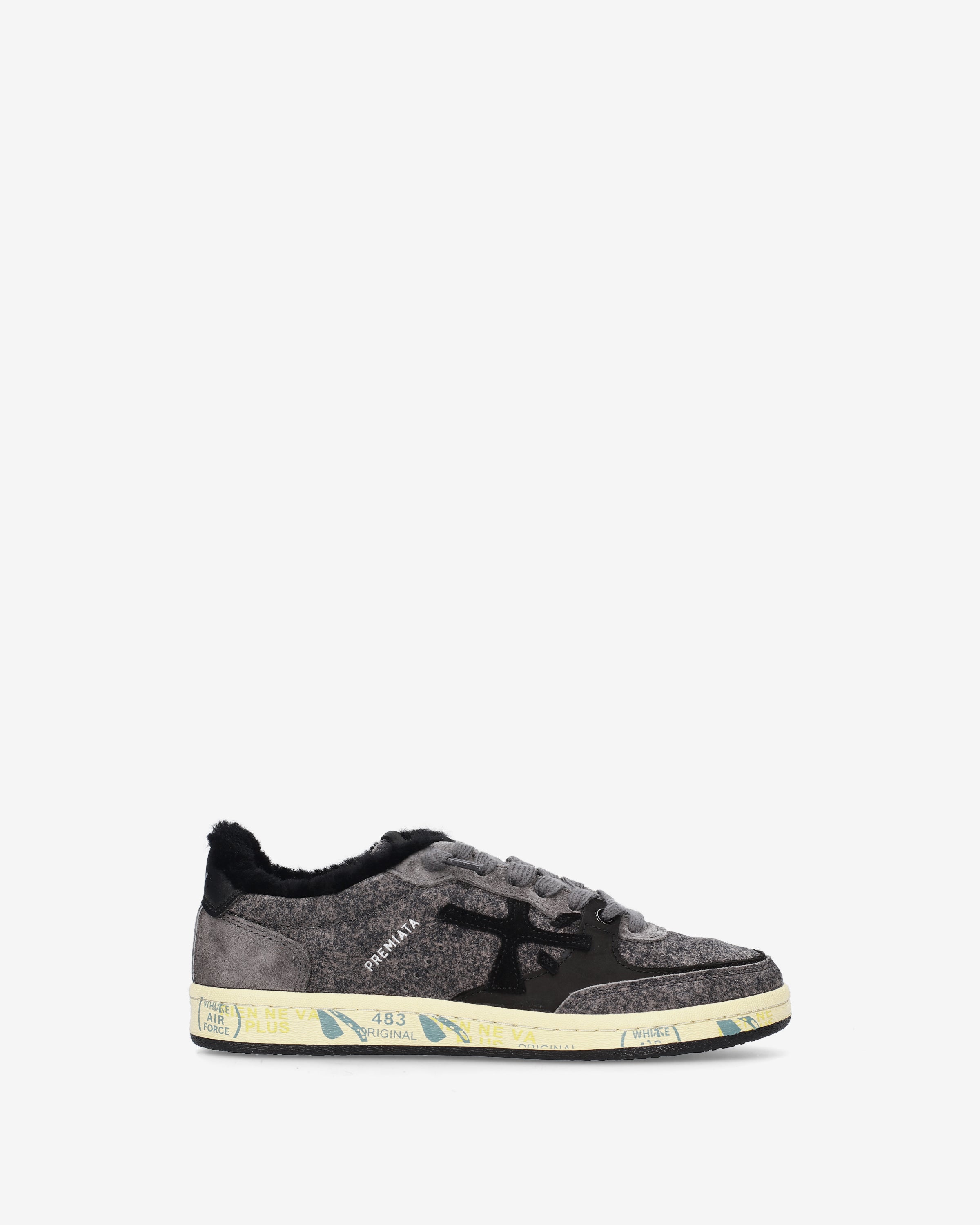 Premiata Bskt Clayd 8713M baskets femme gris