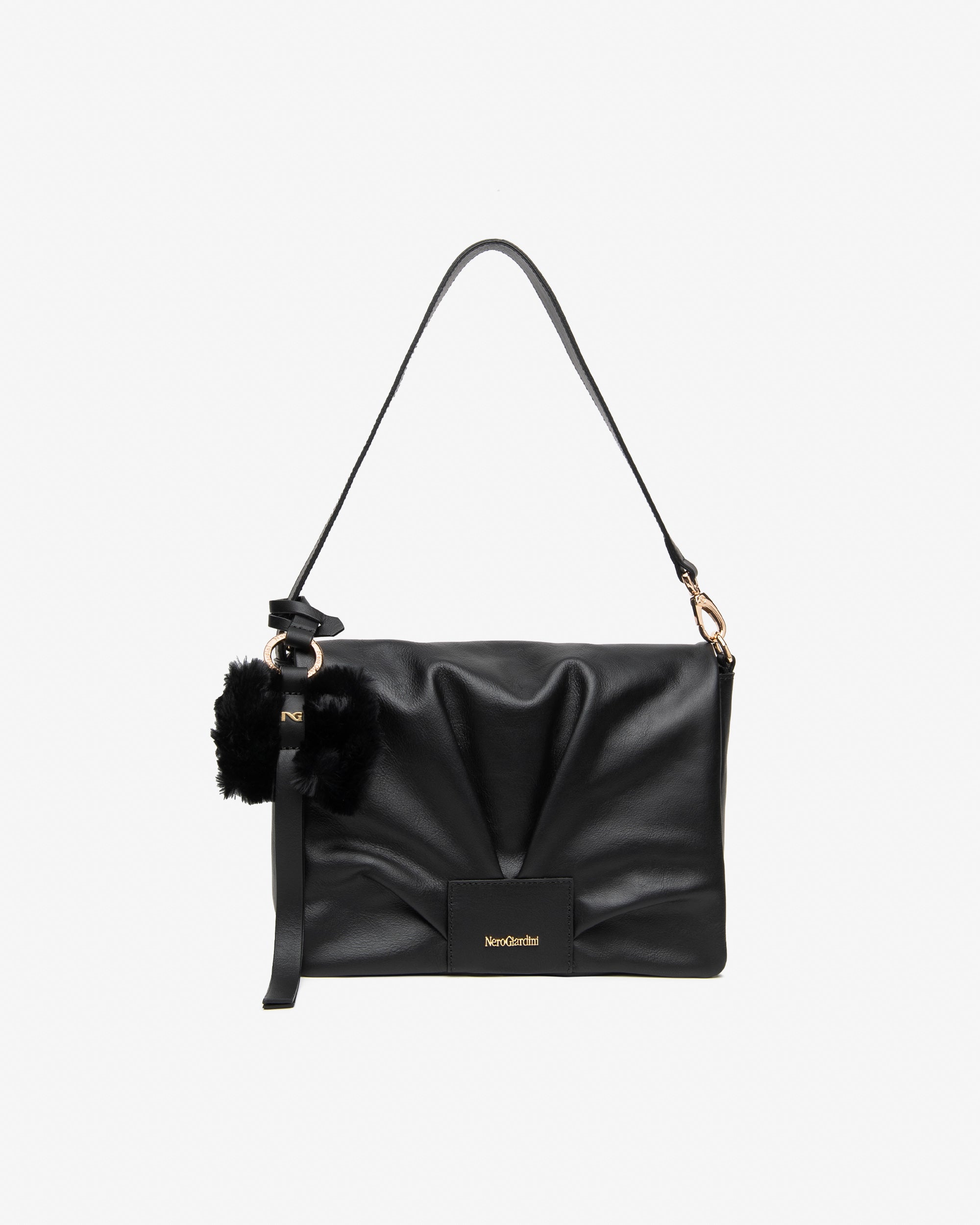 Nero Giardini Sac épaule femme cuir zip