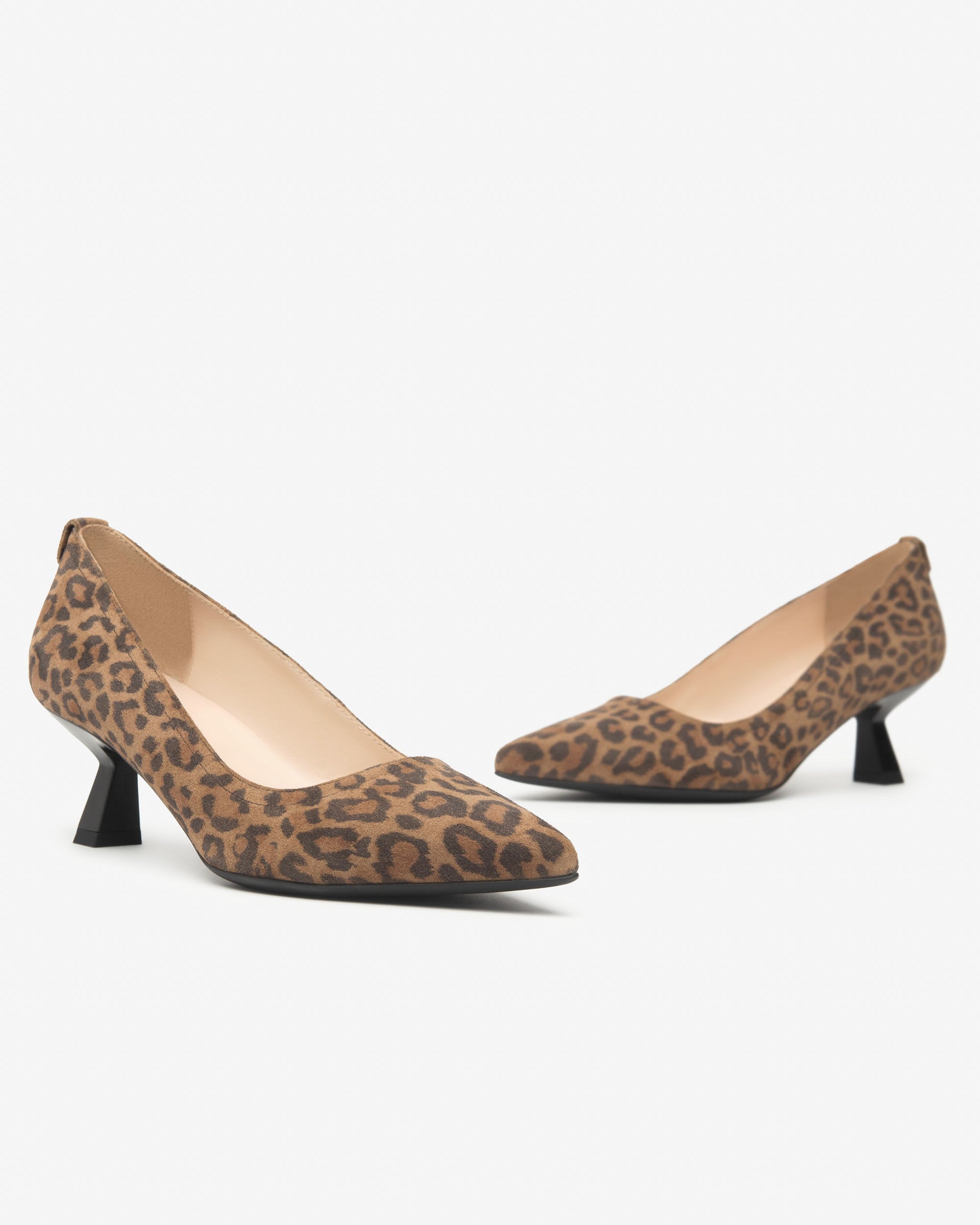 Nero Giardini Décolleté Escarpins Femme Daim Léopard 37