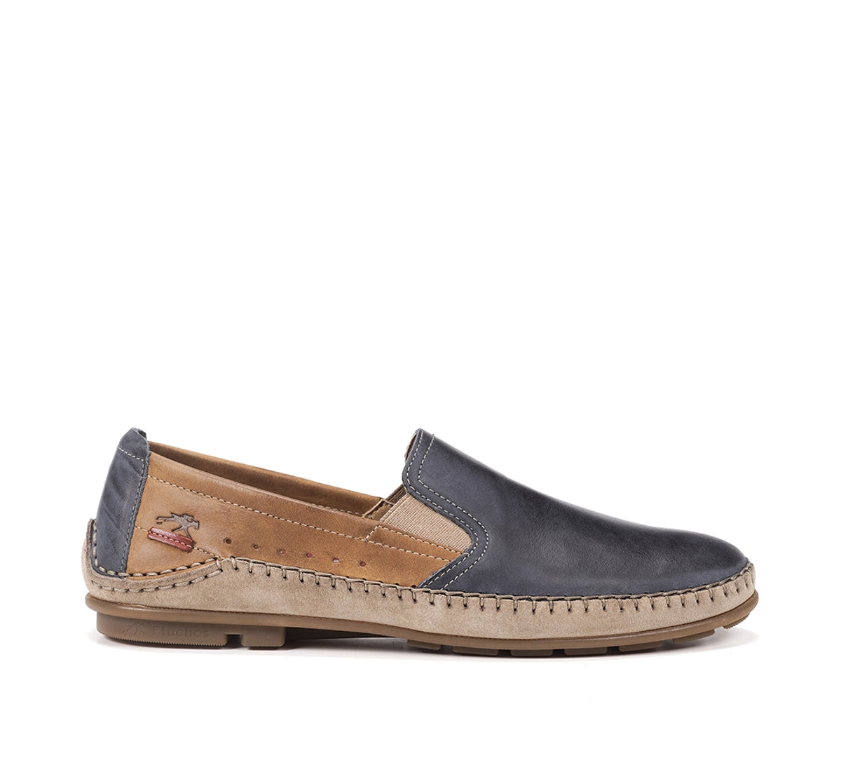 Fluchos Dorian F1178 mocassins homme bleus