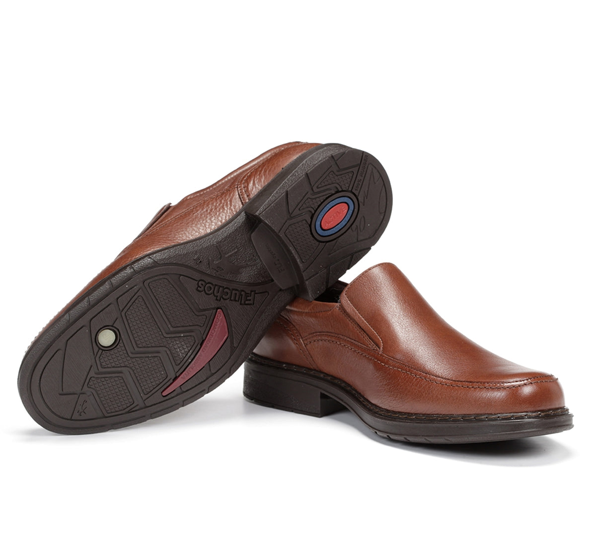 Fluchos Clipper 9578 slip on homme marron cuir