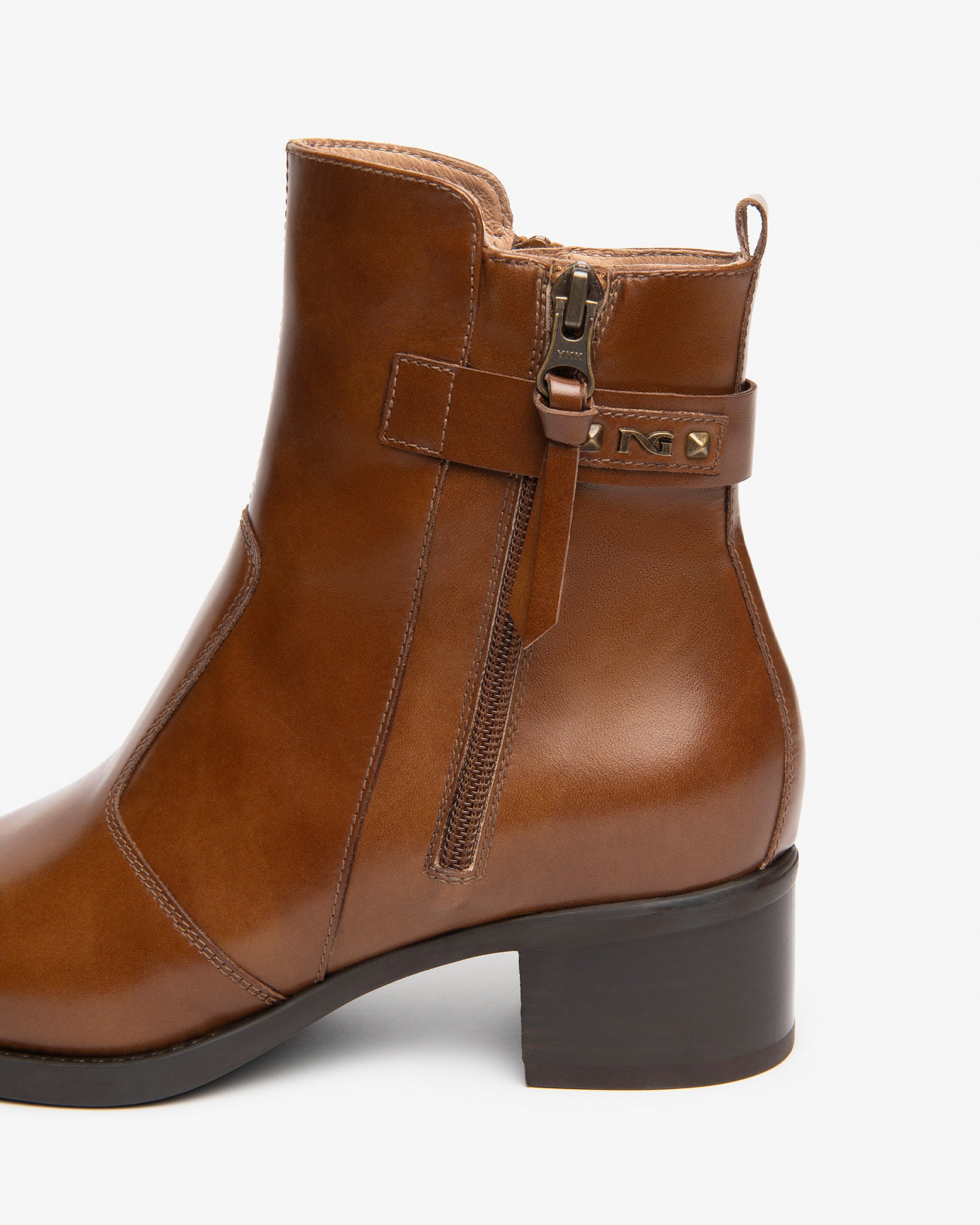 Nero Giardini Ankle Boots Bottines Cuir Femme Talon 40mm