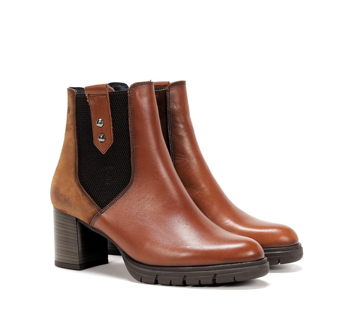 Dorking Camyl D8850 bottines marron femme talon