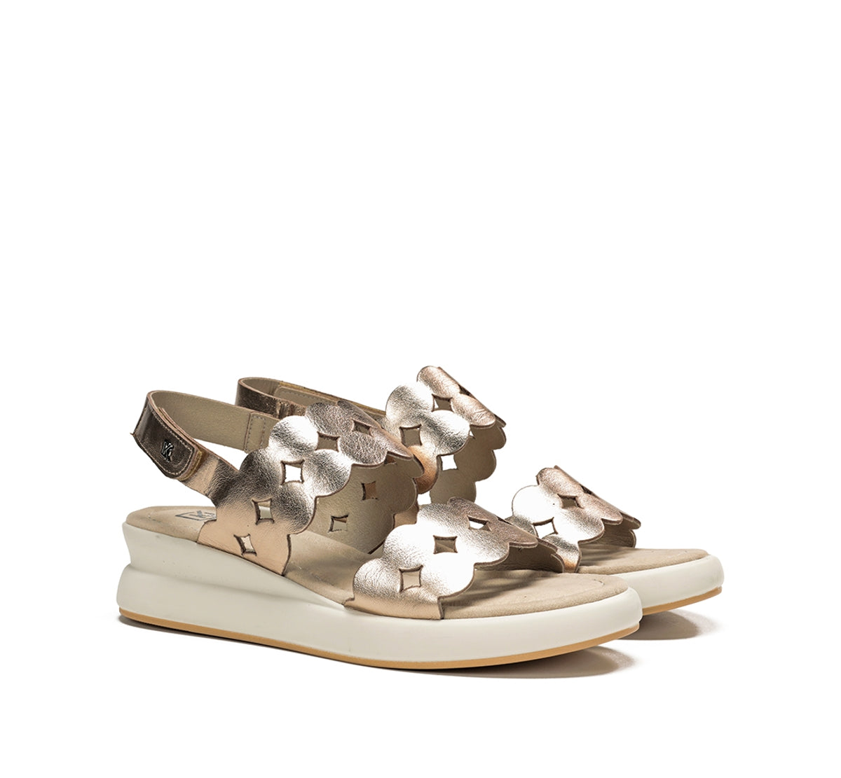 Dorking Slam D9291 sandales femme doré tressé