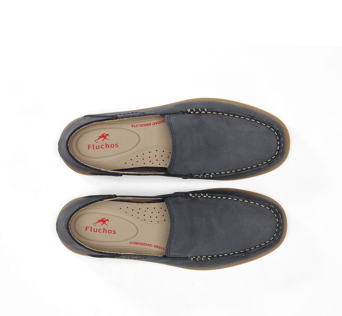 Fluchos Mocasines Tribal F2193 mocassins bleu homme