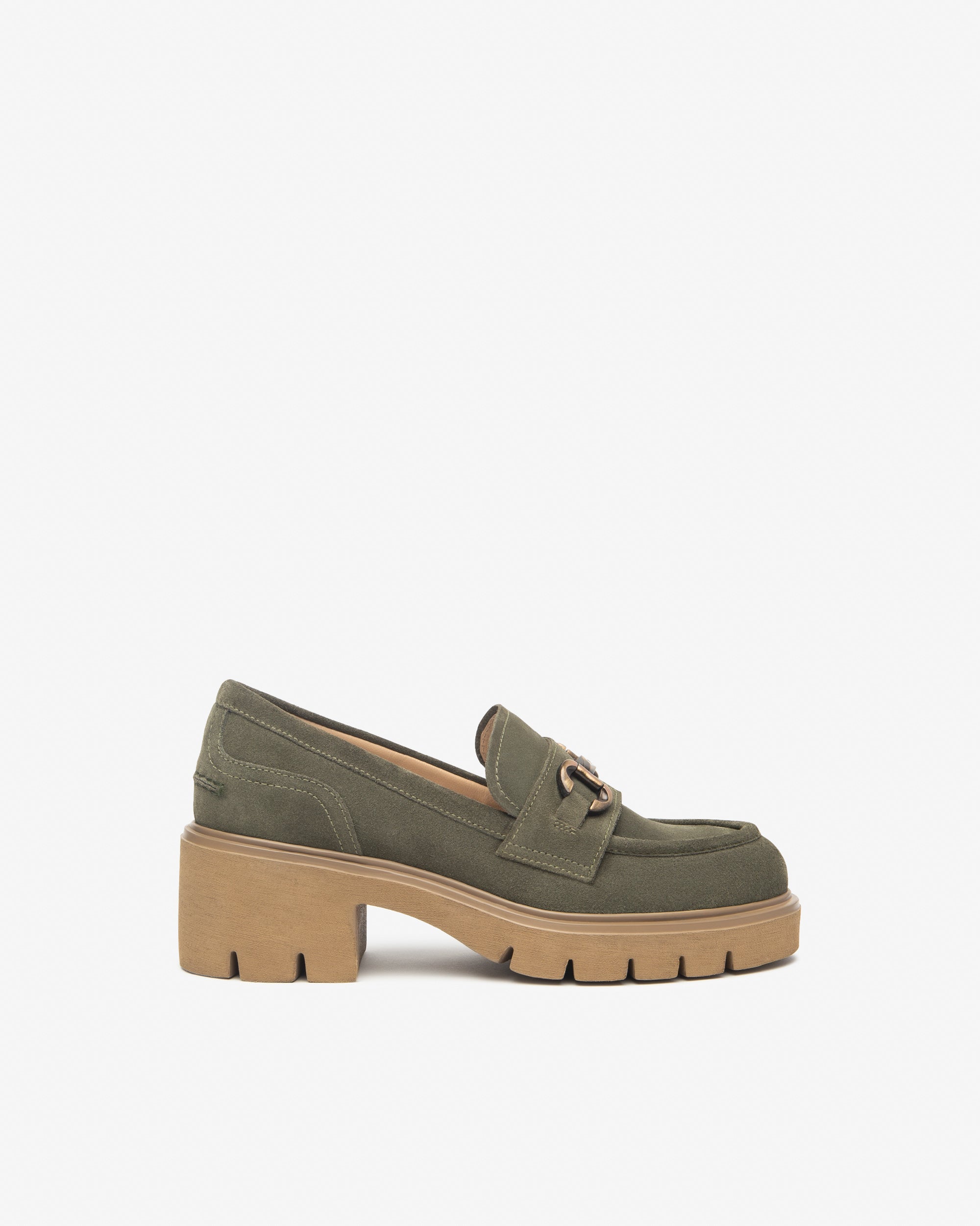 Nero Giardini Loafers mocassins daim femme talon 60mm