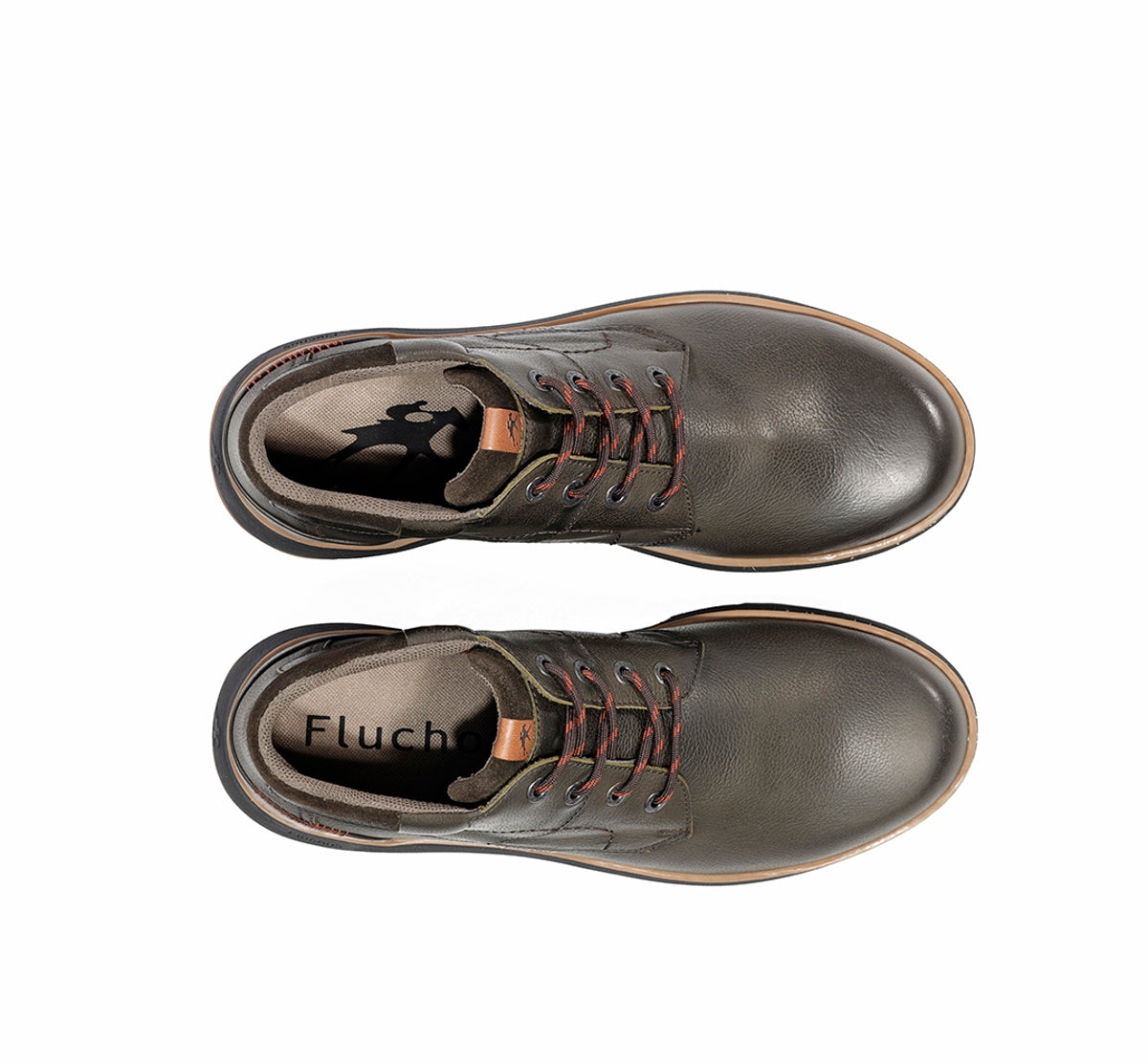 Fluchos Wildford F2536 bottine verte cuir homme