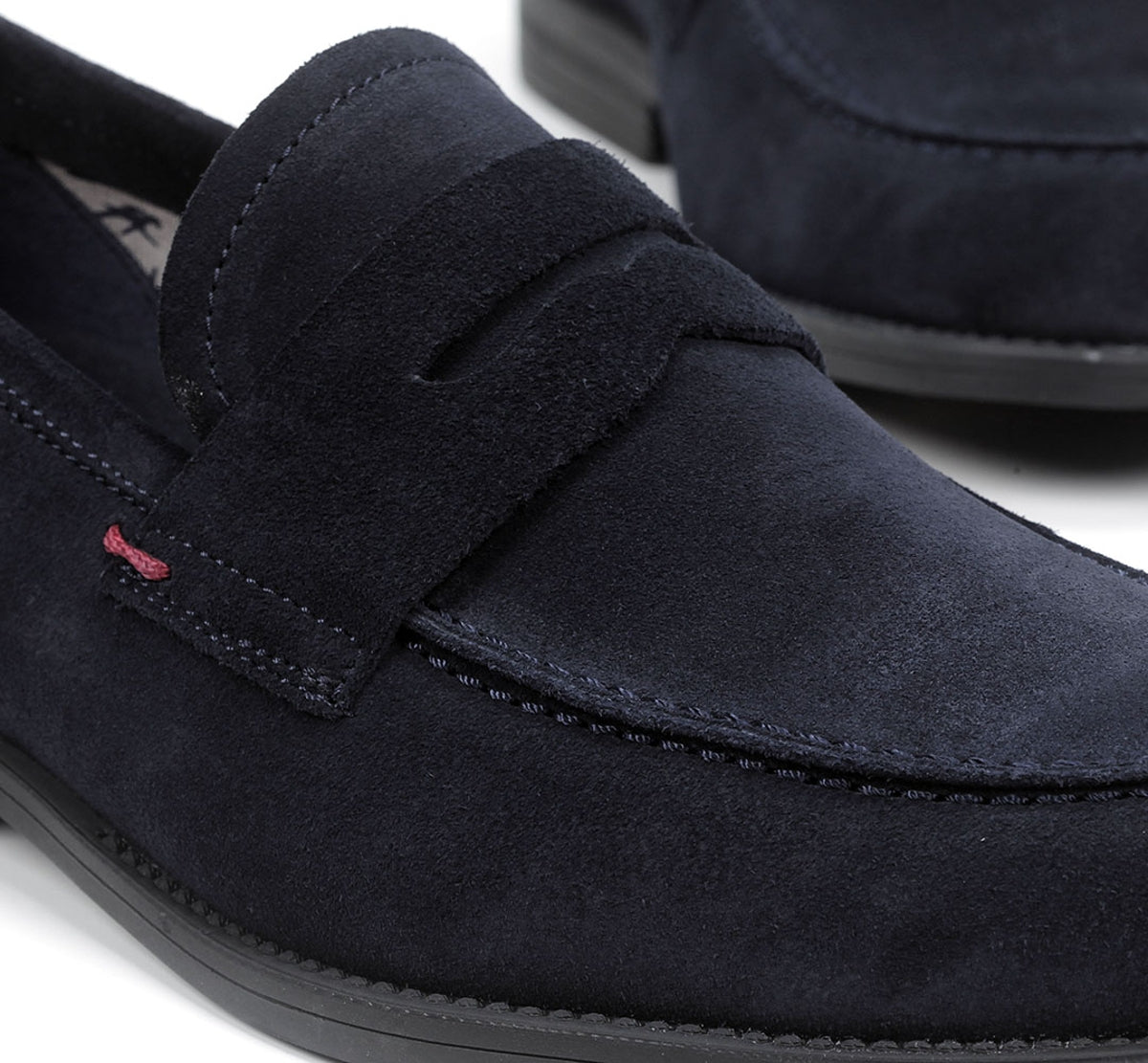 Fluchos Henri F0824 mocassins bleu homme cuir
