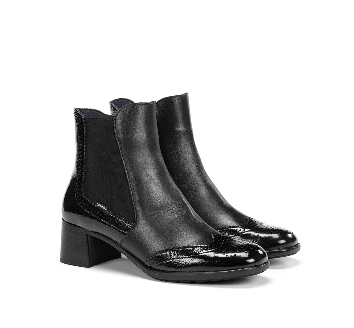 Dorking Ikia D9368 bottines femme noir