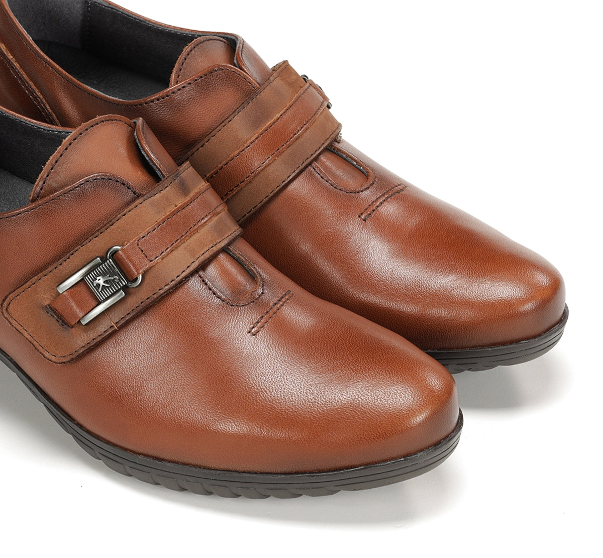 Fluchos Charis F0587 chaussures femme marron talon moyen