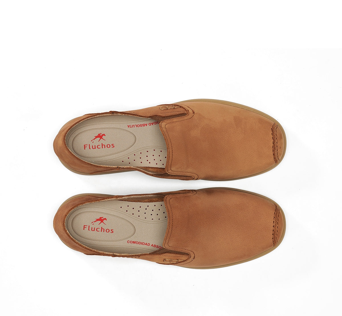 Fluchos Tribal F2194 slip-on marron homme confort