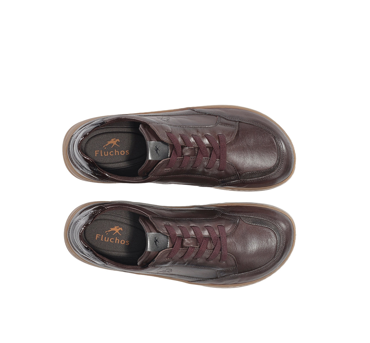 Fluchos Jungle F2552 baskets marron femme cuir