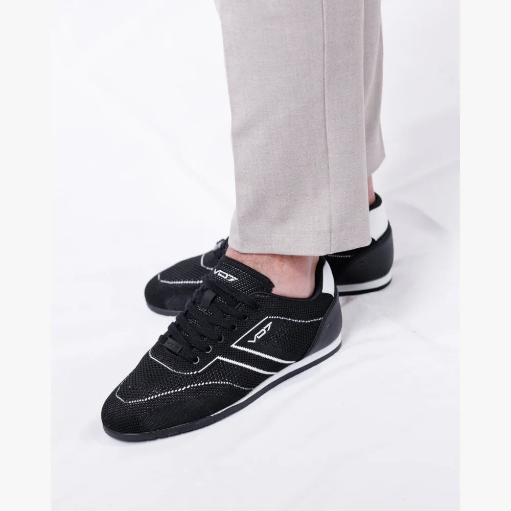 VO7 Yacht 7 Black sneakers runner homme noir