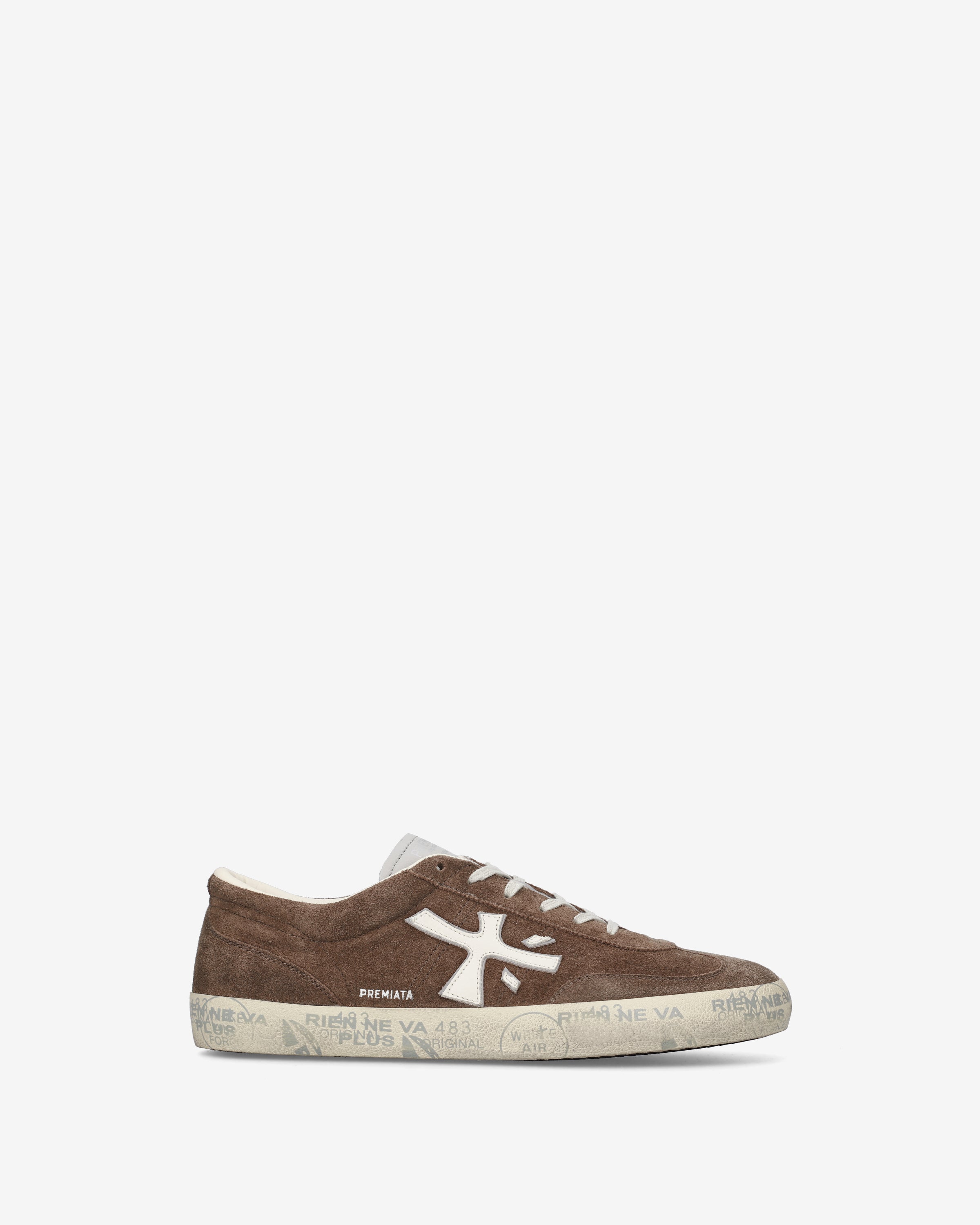 Premiata David 8094 baskets marron daim