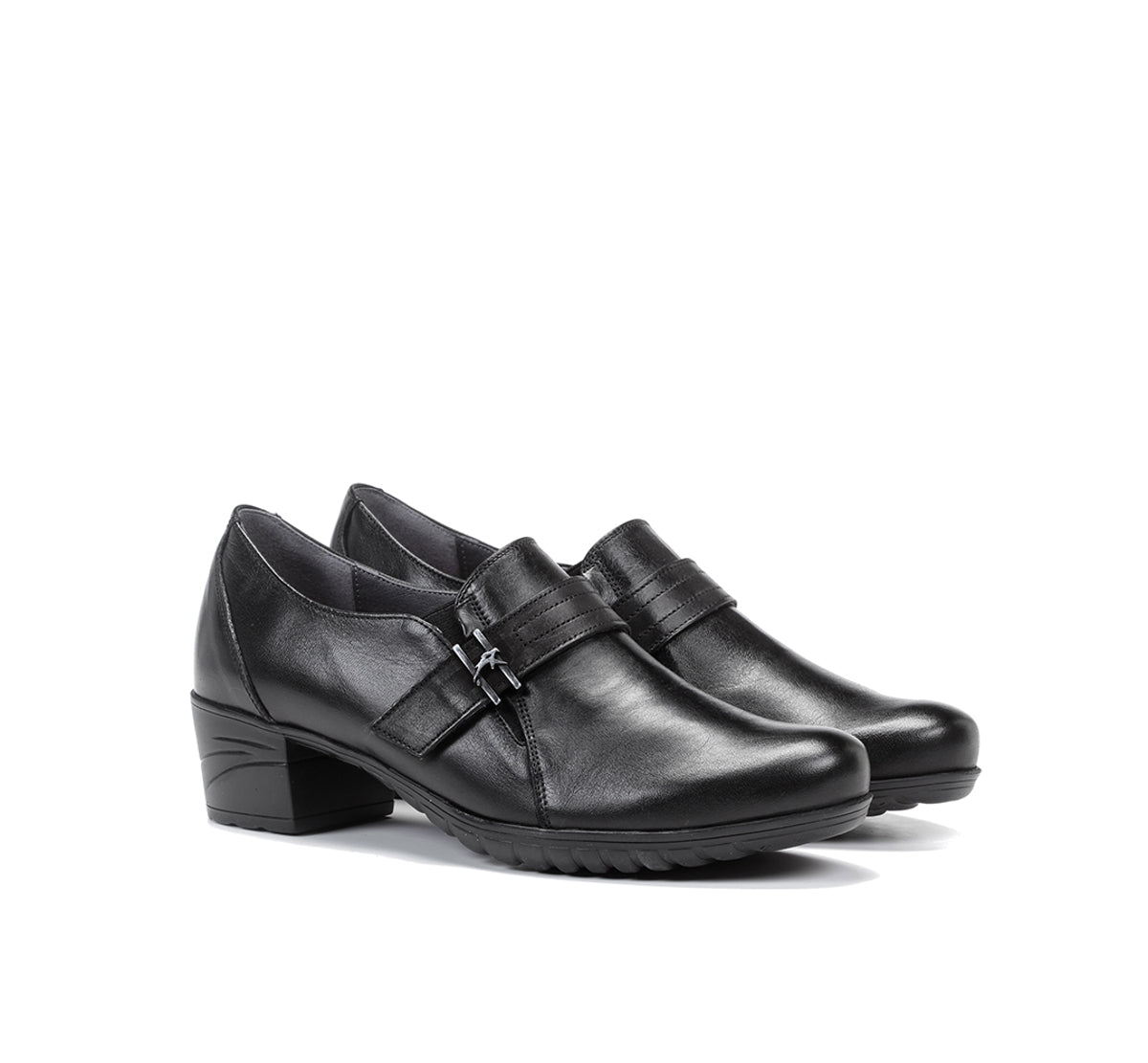 Fluchos Charis F0942 escarpins noir talon moyen