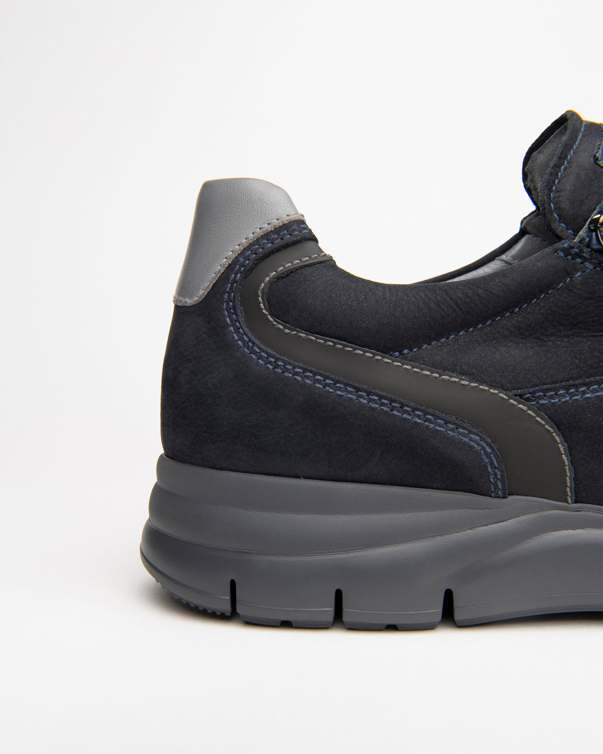 Nero Giardini Sneakers baskets cuir homme zip