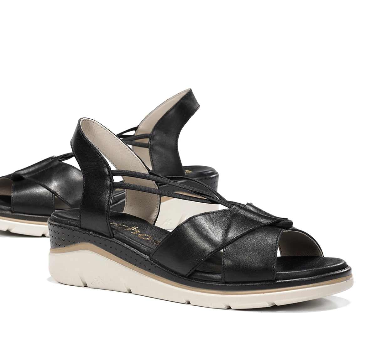 Fluchos Fire F2429 Sandale Femme Noire