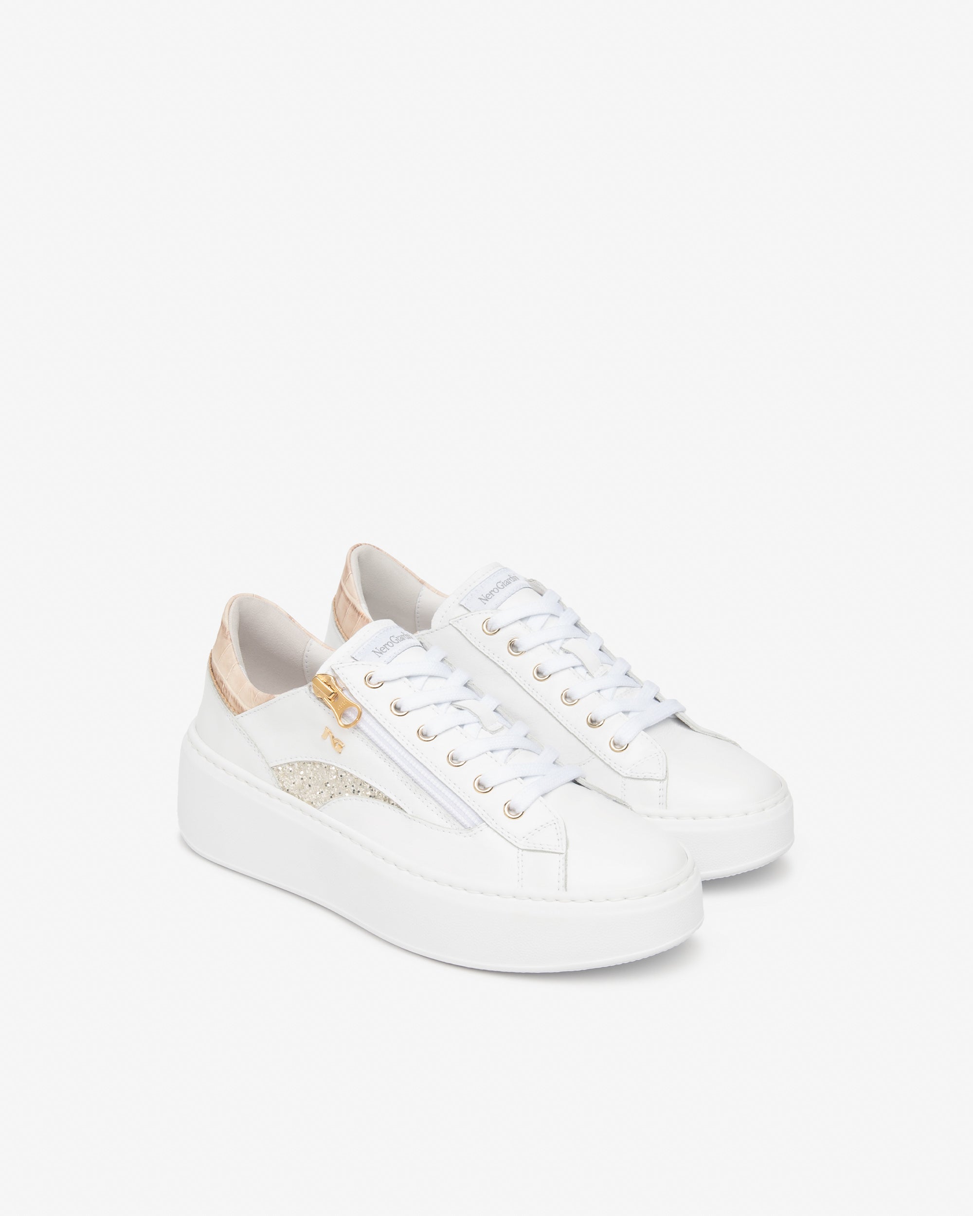 Nero Giardini Sneakers baskets cuir femme 38