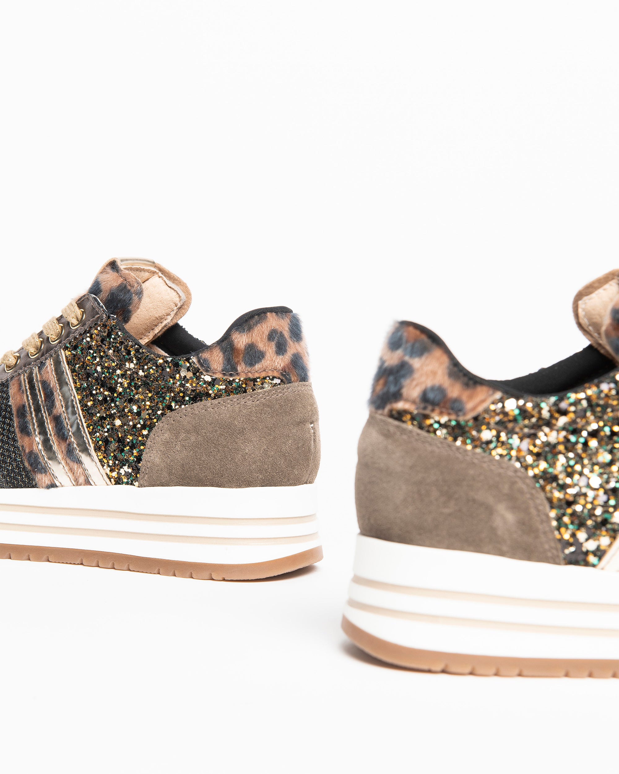 Nero Giardini Sneakers Basket Daim Ado Paillettes