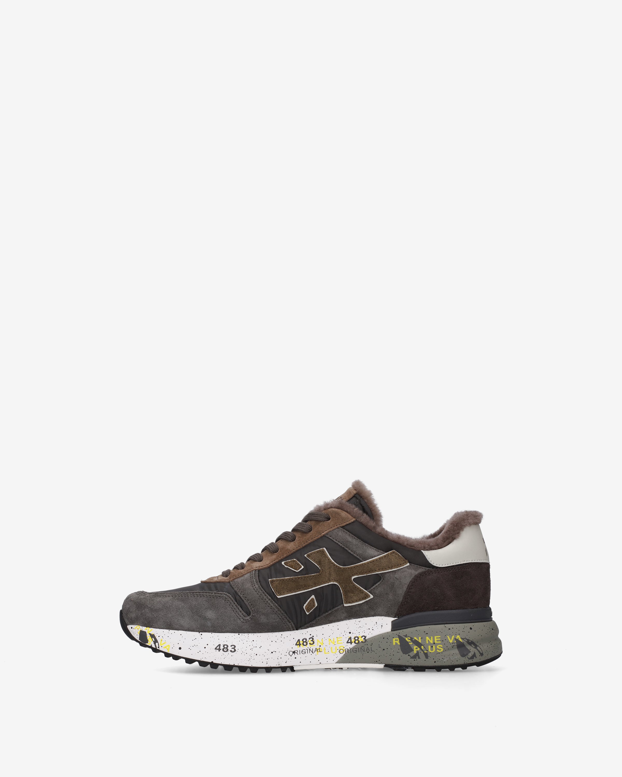 Premiata Mick 8432M Basket Daim Marron Homme